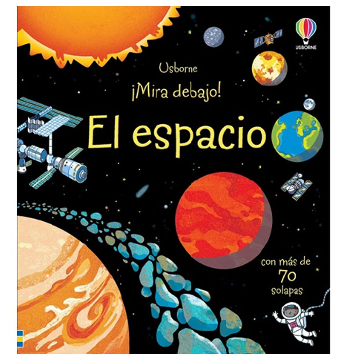 DISNEY CLASICOS - Libro infantil ESPACIO MIRA DEBAJO CON SOLAPAS