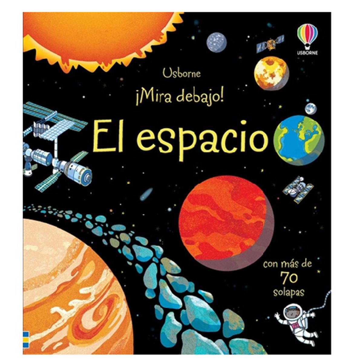 DISNEY CLASICOS - Libro infantil ESPACIO MIRA DEBAJO CON SOLAPAS