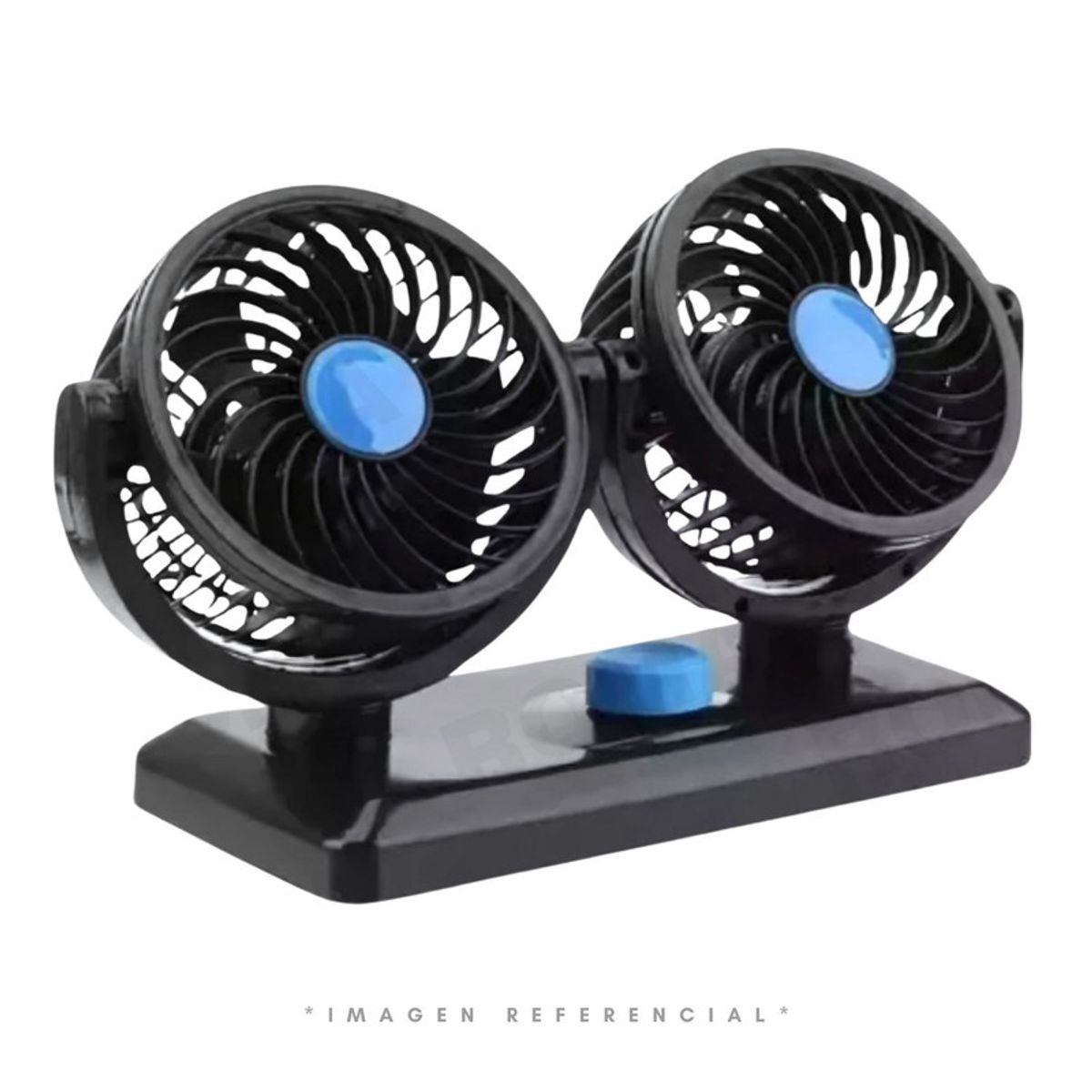 GENERICO - VENTILADOR PORTÁTIL DOBLE DE AUTO