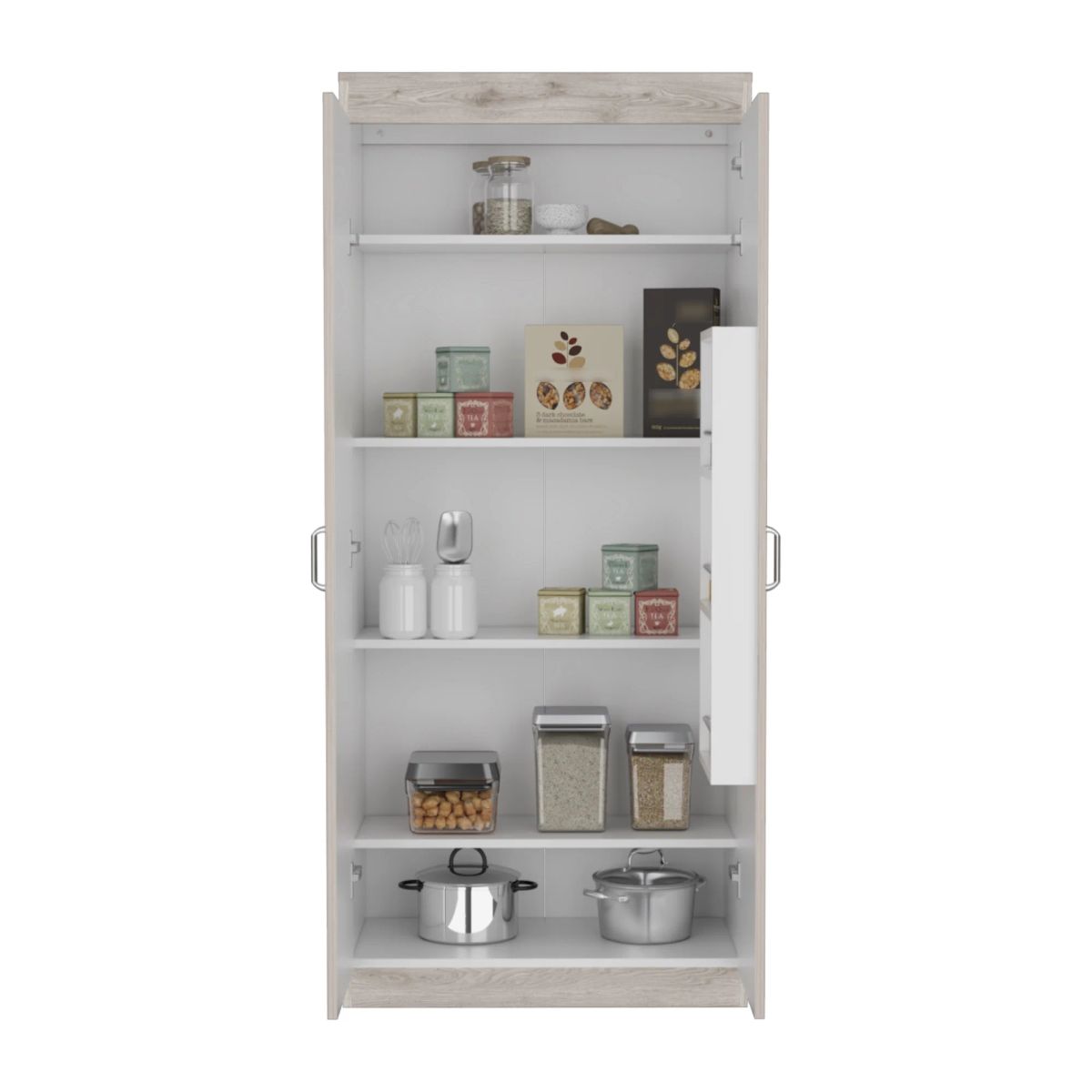 Mueble Alacena 2 Puertas Fm-012C Café Claro, marca FMFURNITURE - Foto 2