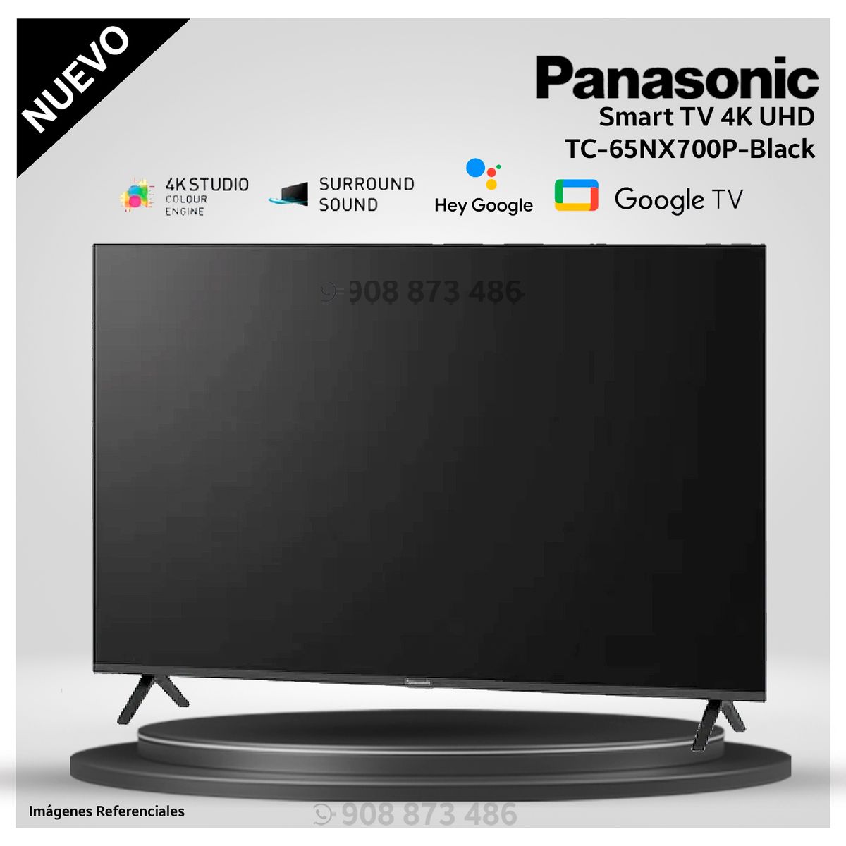 Panasonic - Televisor Panasonic Smart TV 65 LED 4K UHD TC-65NX700P - Modelo Nuevo