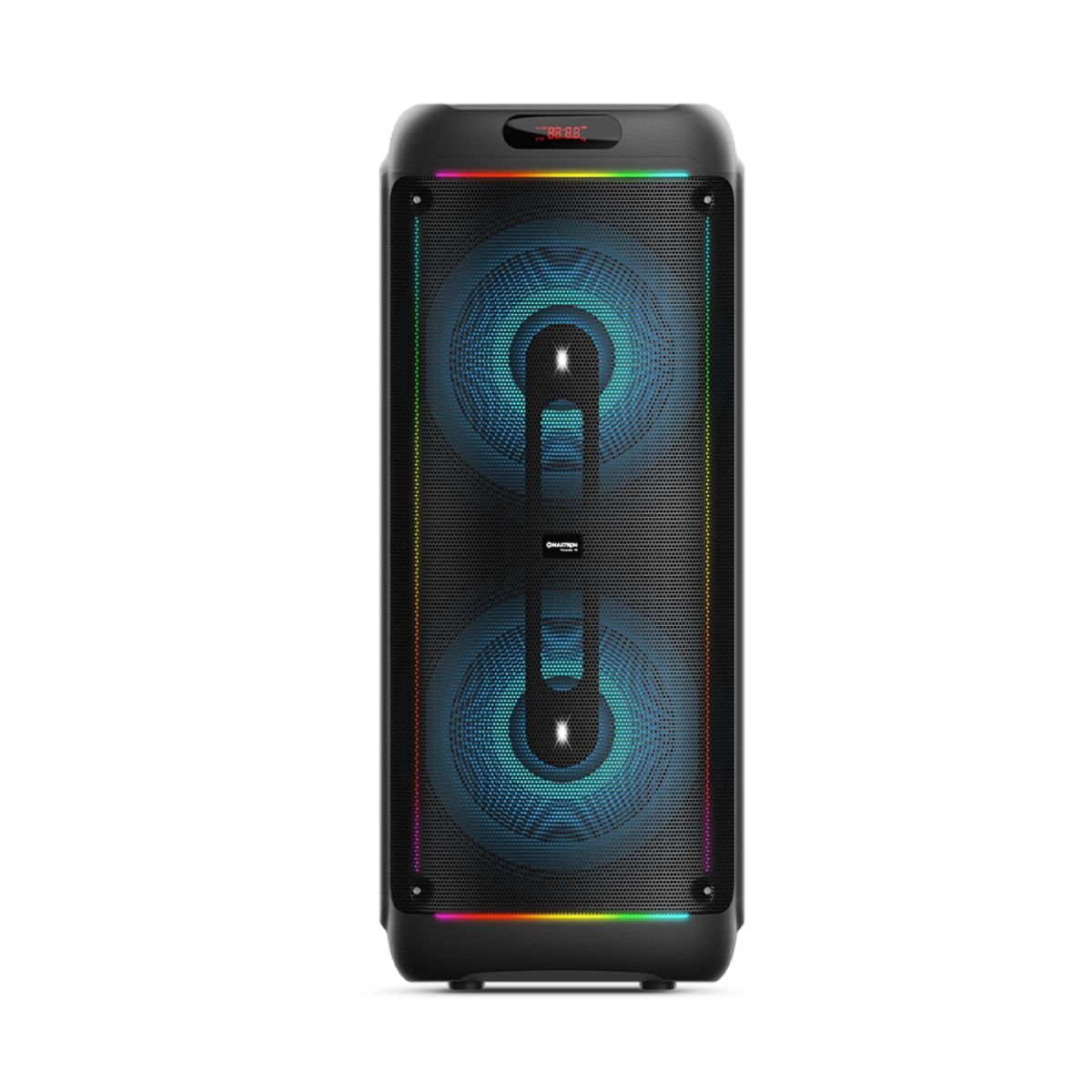 MAXTRON - Torre de Sonido Furacao Maxtron MX-1502DL BT USB Función DSP 15x2