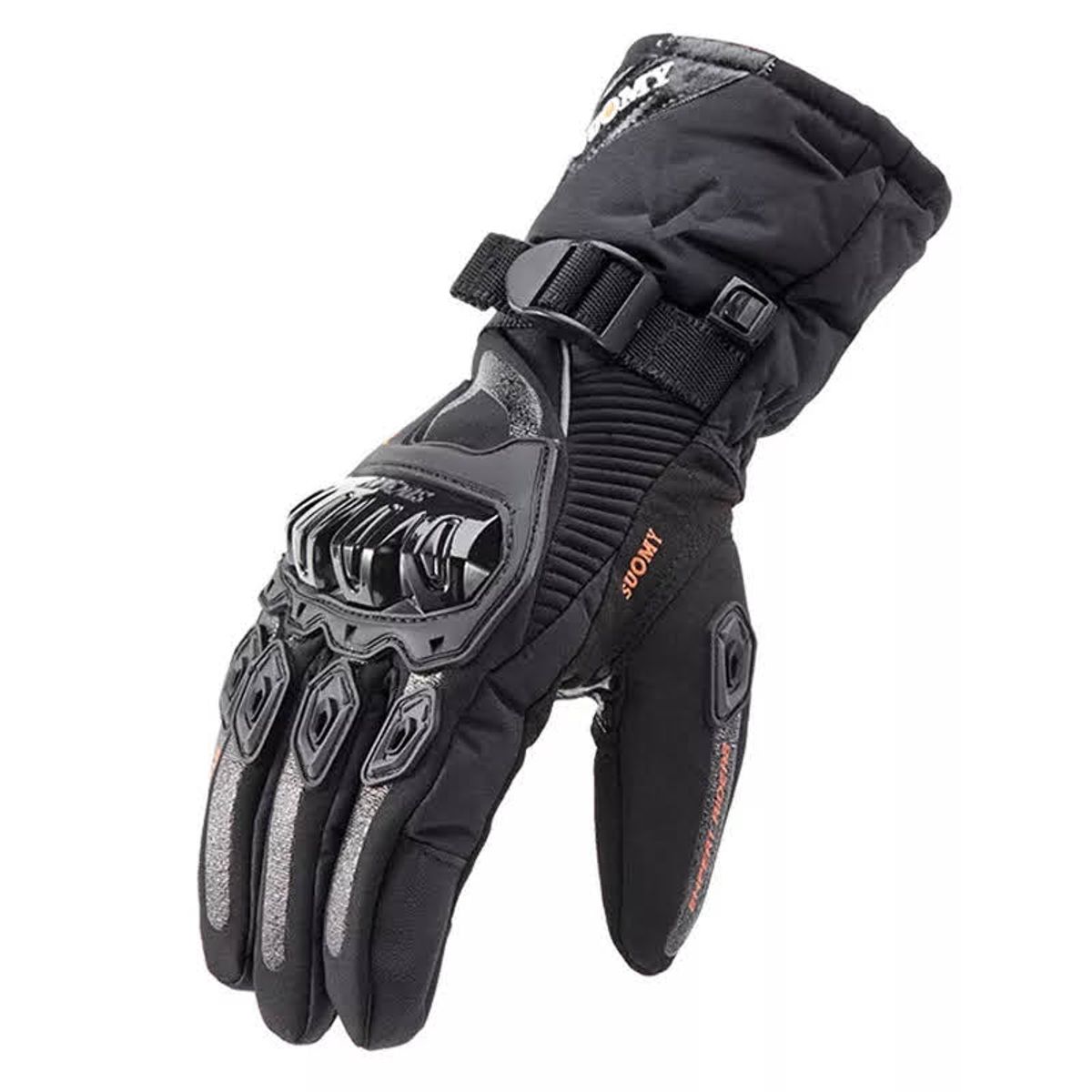 GENERICO - Guantes impermeables Térmicos para moto - Negro