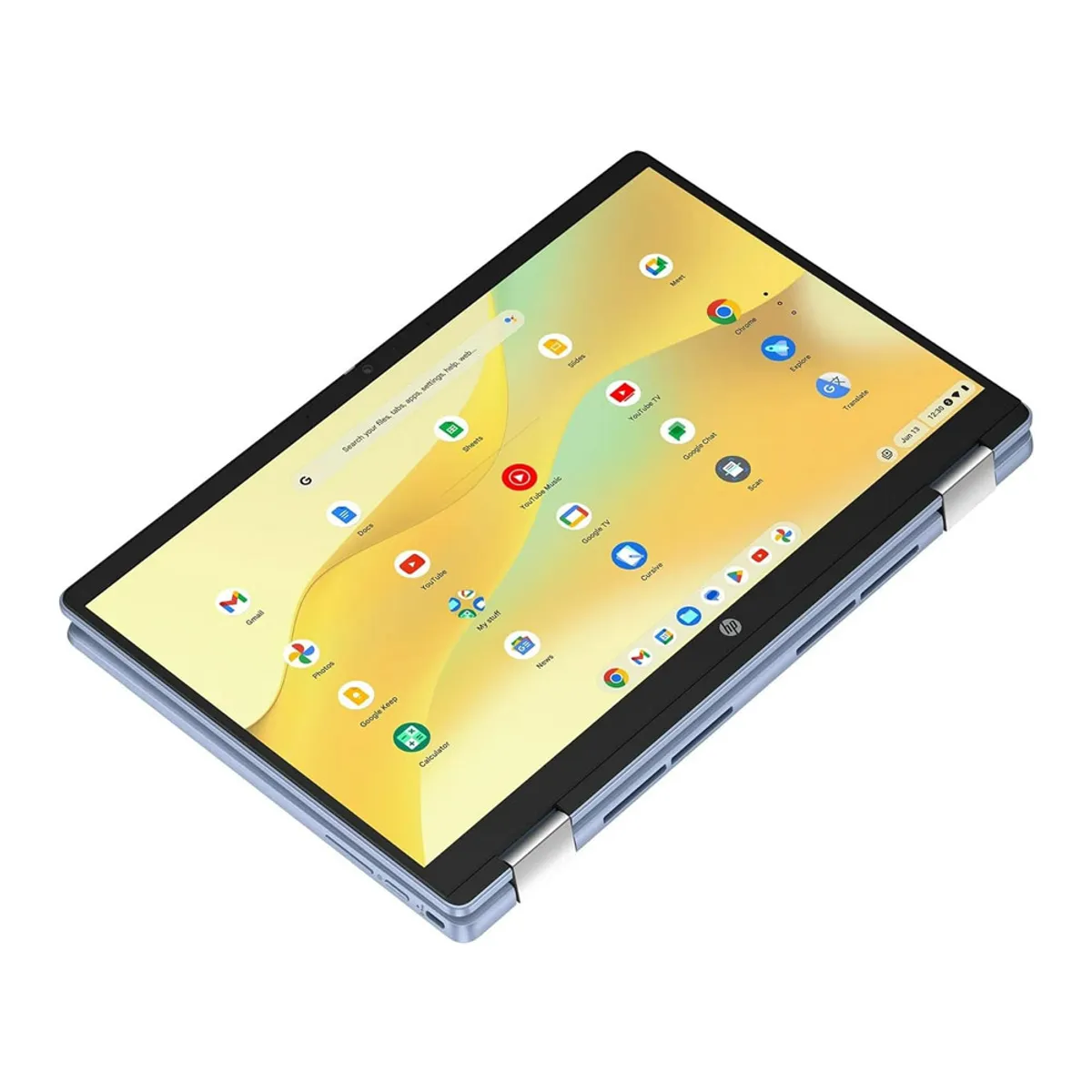 HP - Laptop HP Chromebook x360 14B-CD0130WM 14″ Touch Intel N100 4GB 64GB eMMC 2-in-1