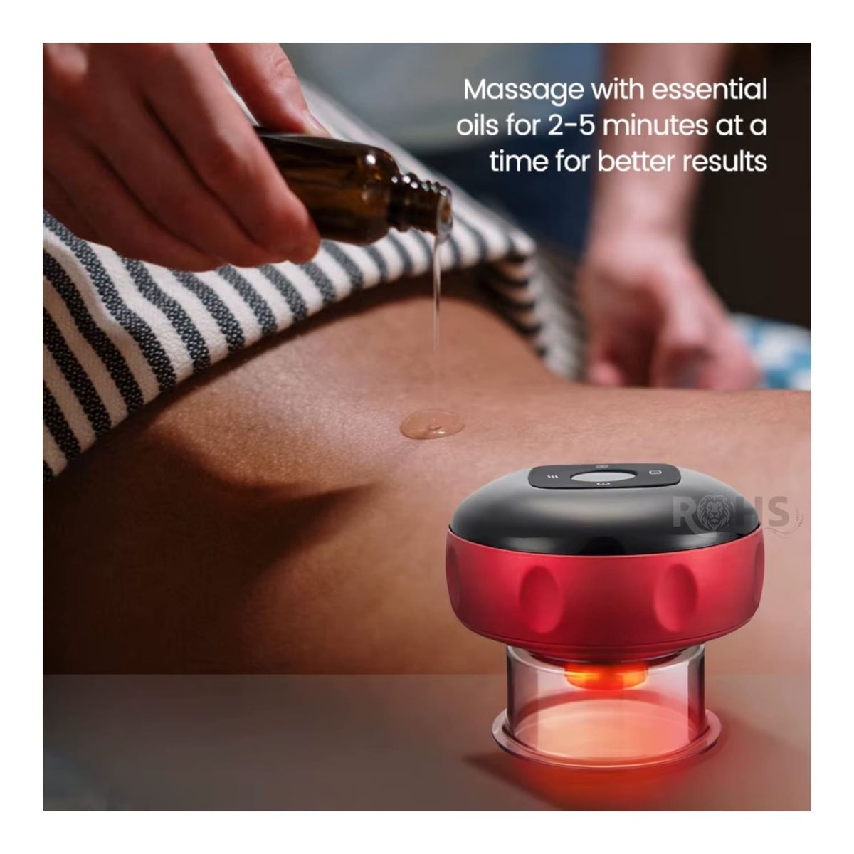 ROHS - Ventosa de Cuerpo Recargable Fisioterapeutico