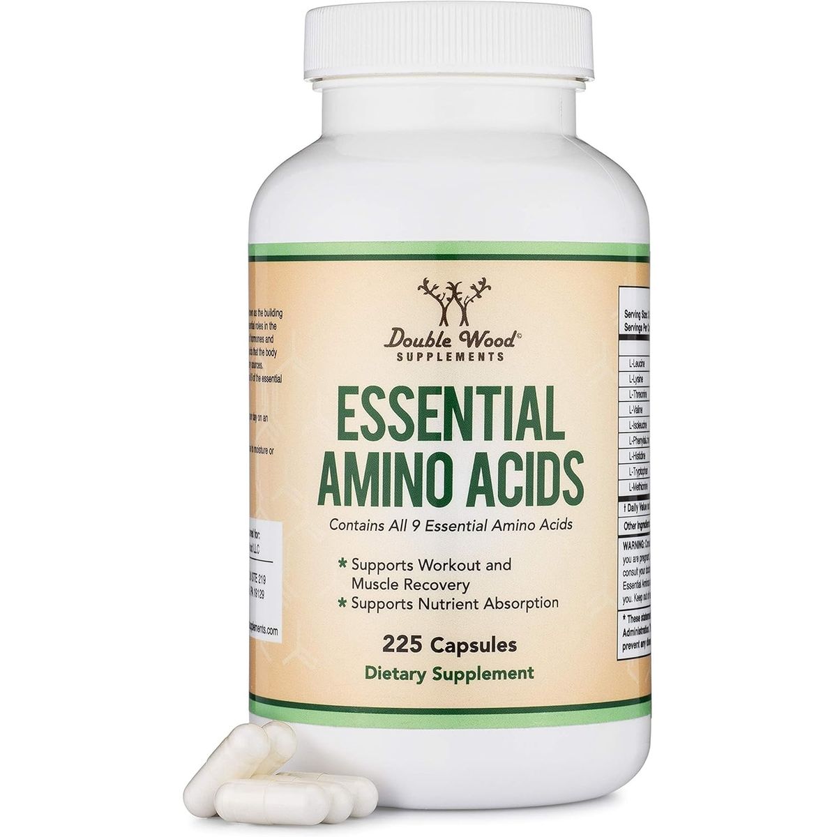 GENERICO - Ácidos Aminados Esenciales - 1 Gramo Por Porción Mezcla en Polvo de Todos los 9 Aminoácidos