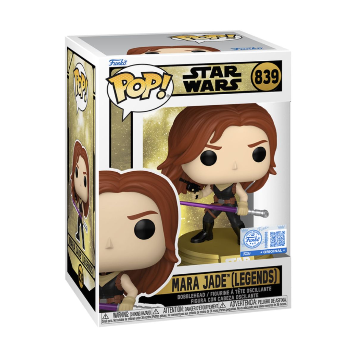 FUNKO - Mara Jade Legends Funko Pop 839 Star Wars Exclusivo
