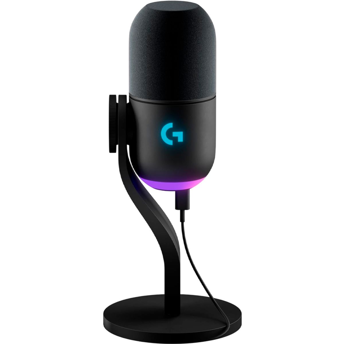 LOGITECH G - Micrófono Logitech Yeti GX Dinámico Supercardioide USB RGB LIGHTSYNC Streaming