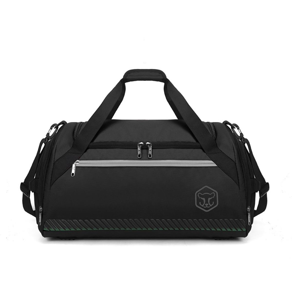 TIOZONEY - Bolsa Gran Capacidad Para Viajes Hombres Y Mujeres Deportes - Negro