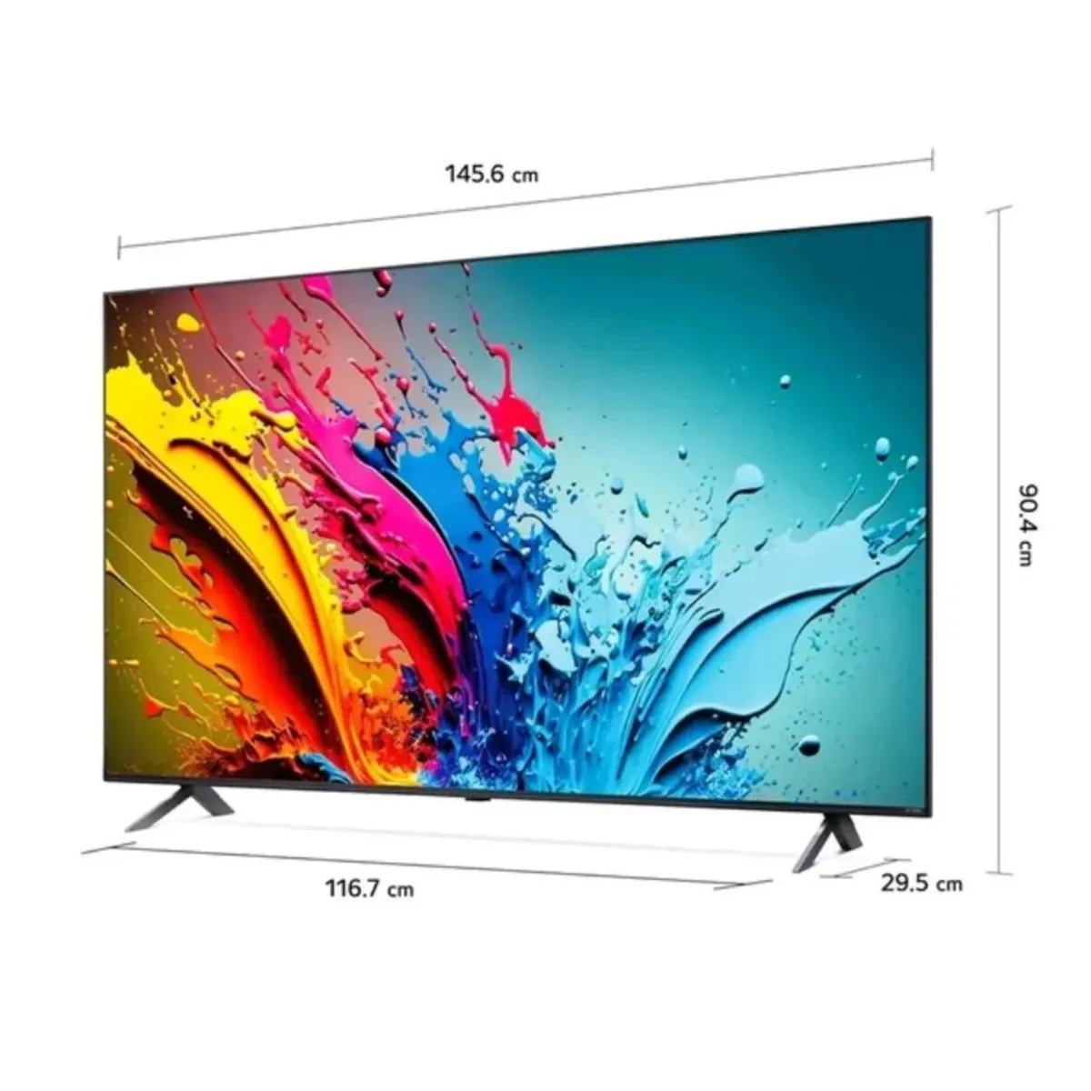 LG - Televisor LG 65QNED65BSA 65” 4K Ultra HD QNED Mini LED