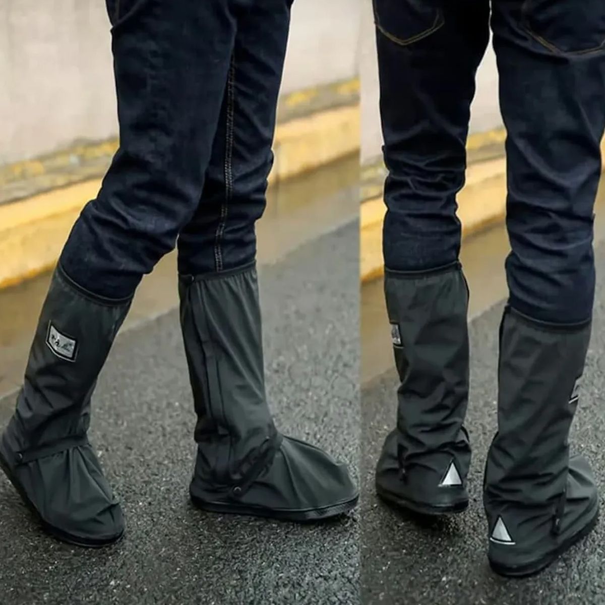 GENERICO - CUBRE BOTAS IMPERMEABLES PARA LLUVIA