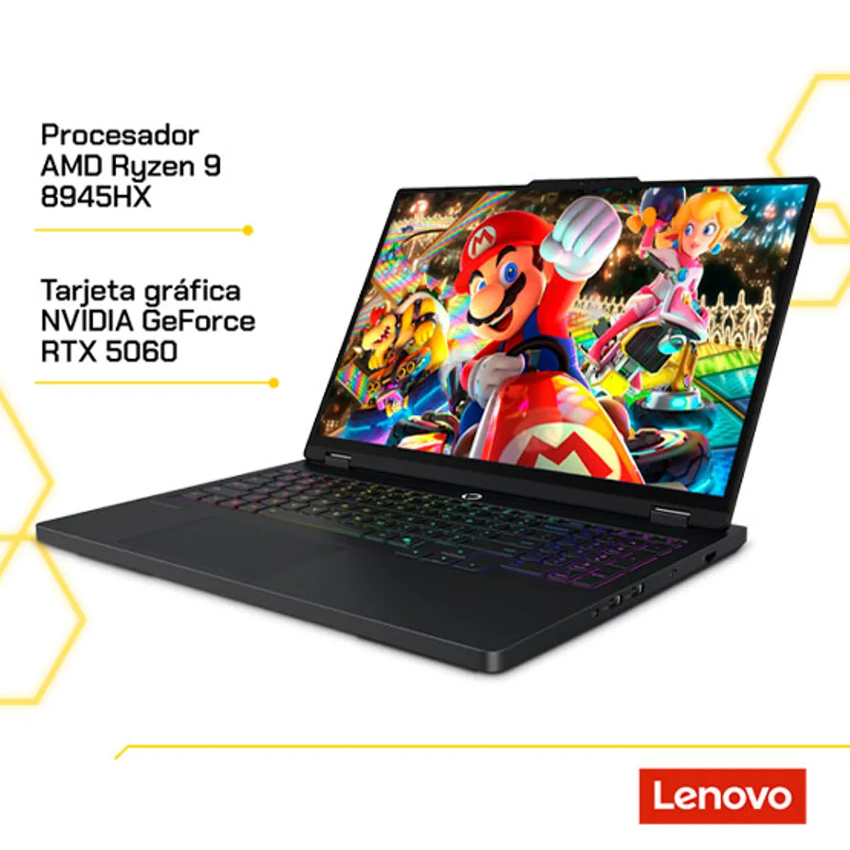 LENOVO - Laptop Legion Pro 5 16ADR10 Ryzen 9 RTX 5060 32GB 1TB SSD 16" WQXGA 240Hz