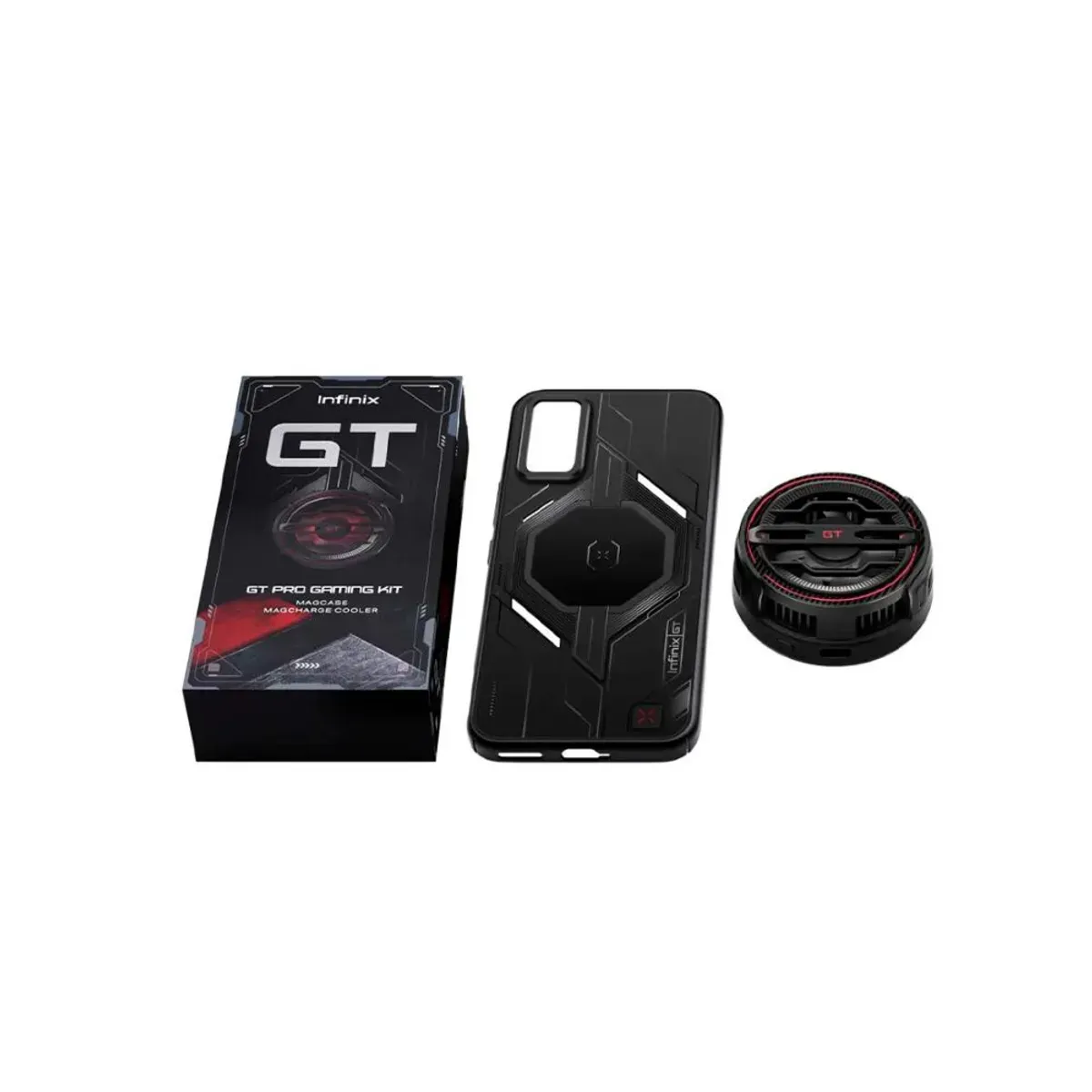 INFINIX - Infinix Gt 30 Pro 5g 512Gb 12+12gb Ram Dark Flare Gaming Kit - NEGRO