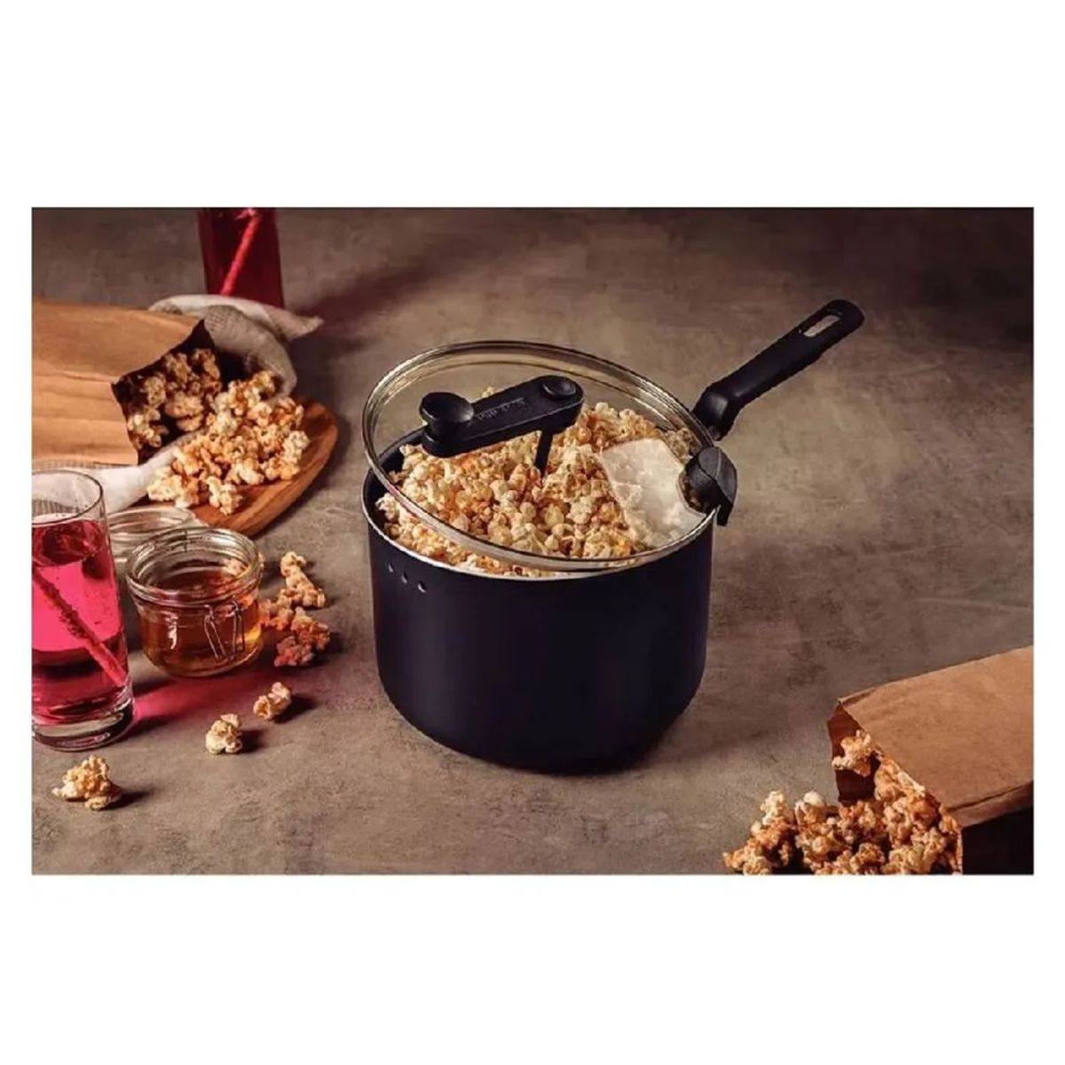 TRAMONTINA - Olla para Palomitas de Maíz TRAMONTINA N