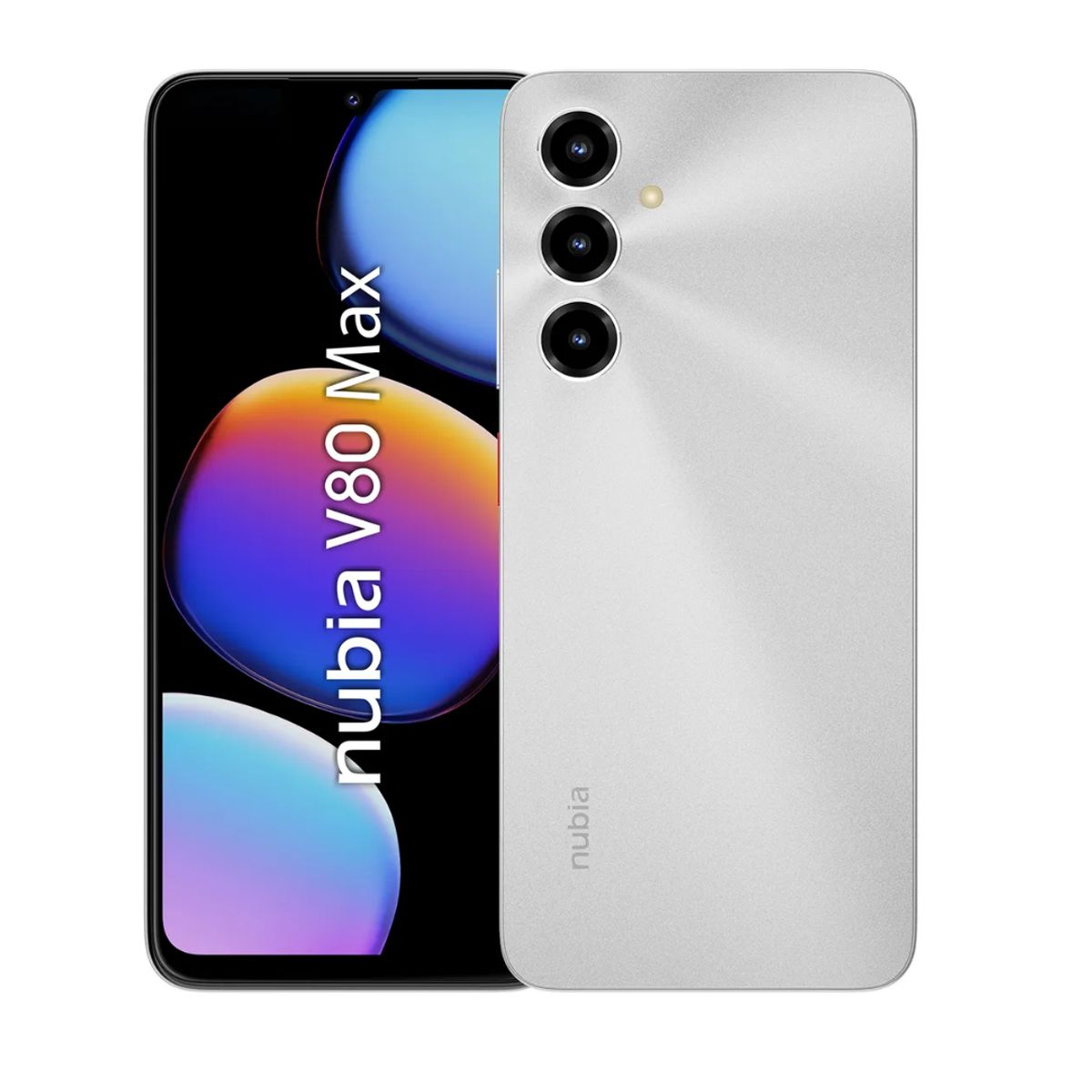 ZTE - CELULAR NUBIA V80 MAX 8+12GB  256GB - PLATEADO REGISTRADO