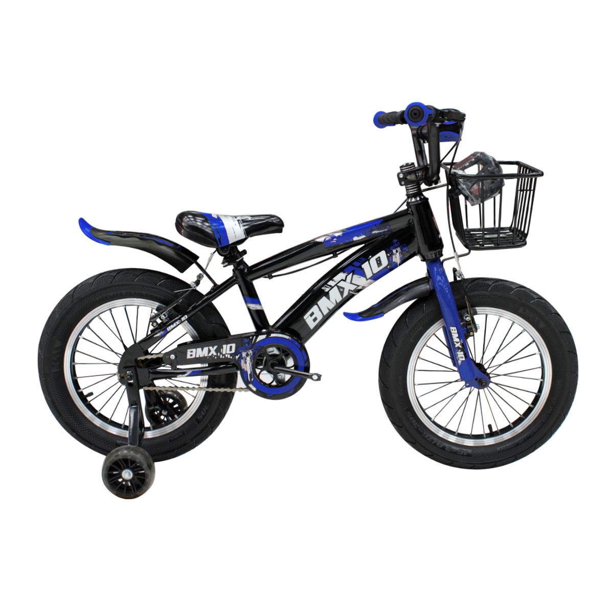 GENERICO - Bicicleta BMX Aro 16 para Niños Azul