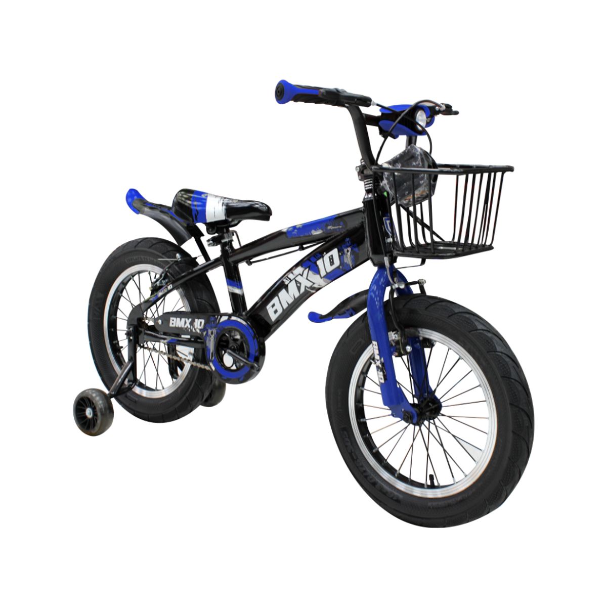 GENERICO - Bicicleta BMX Aro 16 para Niños Azul