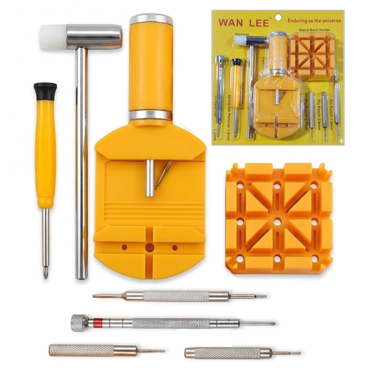 GENERICO - kit De 8 Herramientas Para Reparar Relojes