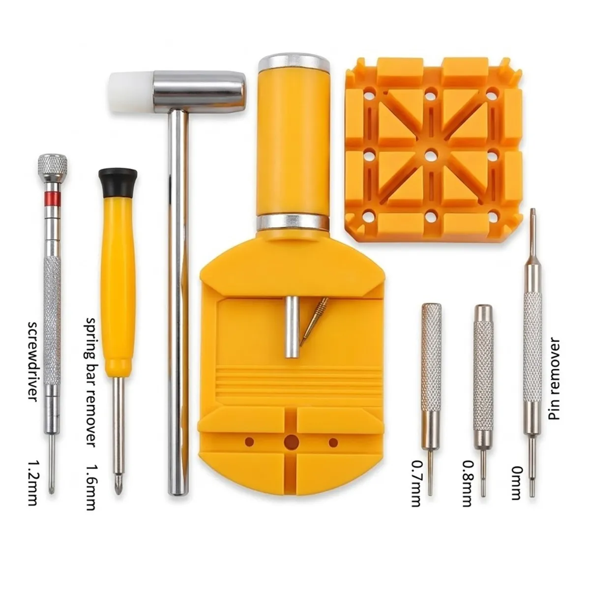 GENERICO - kit De 8 Herramientas Para Reparar Relojes