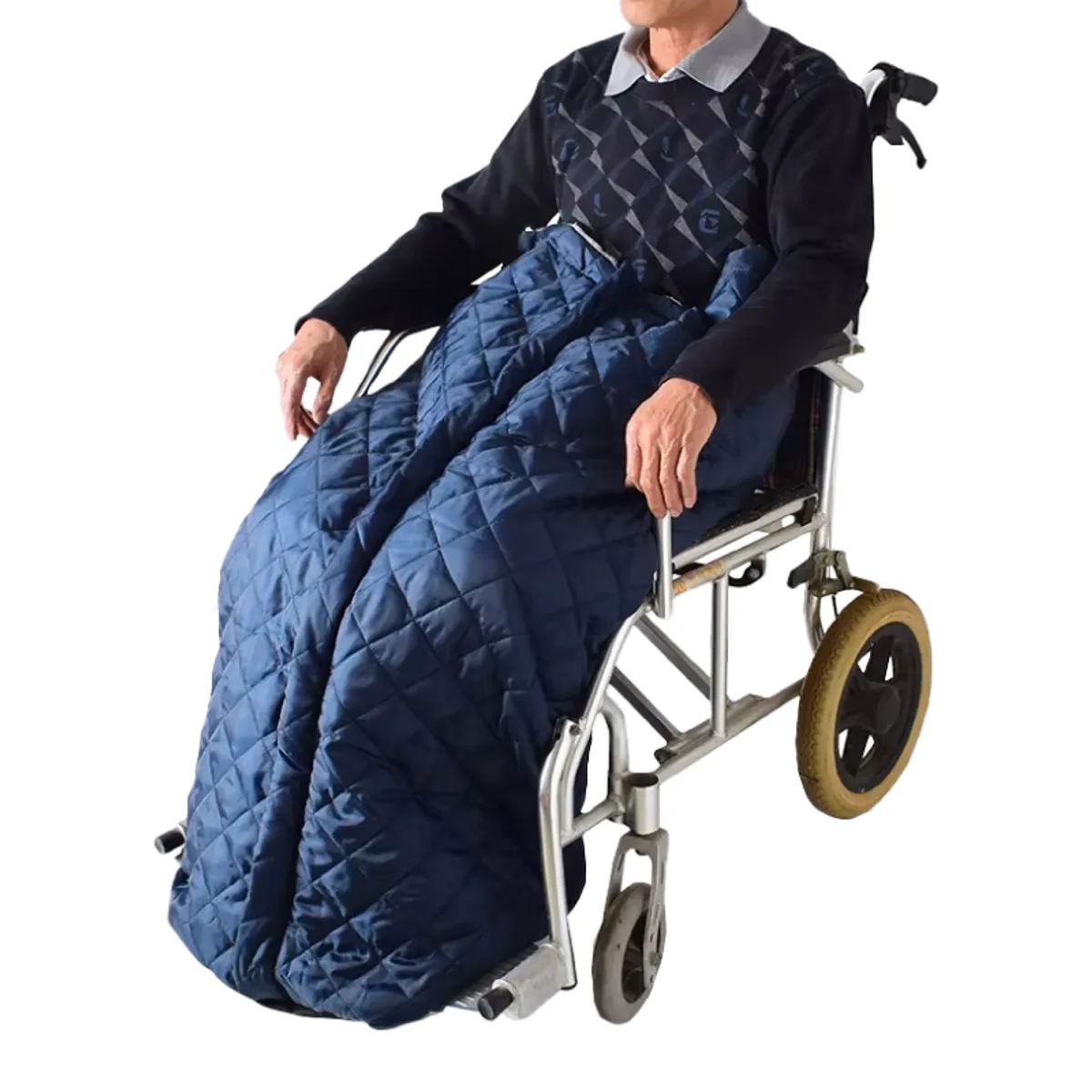 GENERICO - MANTA TERMICA - FUNDA IMPERMEABLE PARA SILLA DE RUEDAS