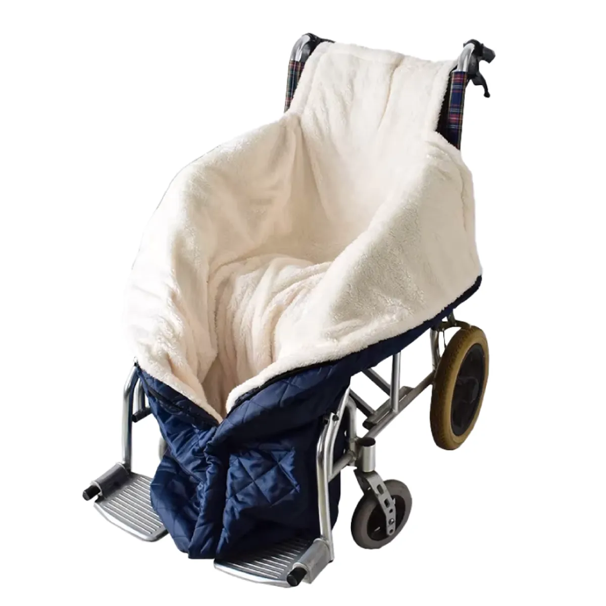 GENERICO - MANTA TERMICA - FUNDA IMPERMEABLE PARA SILLA DE RUEDAS