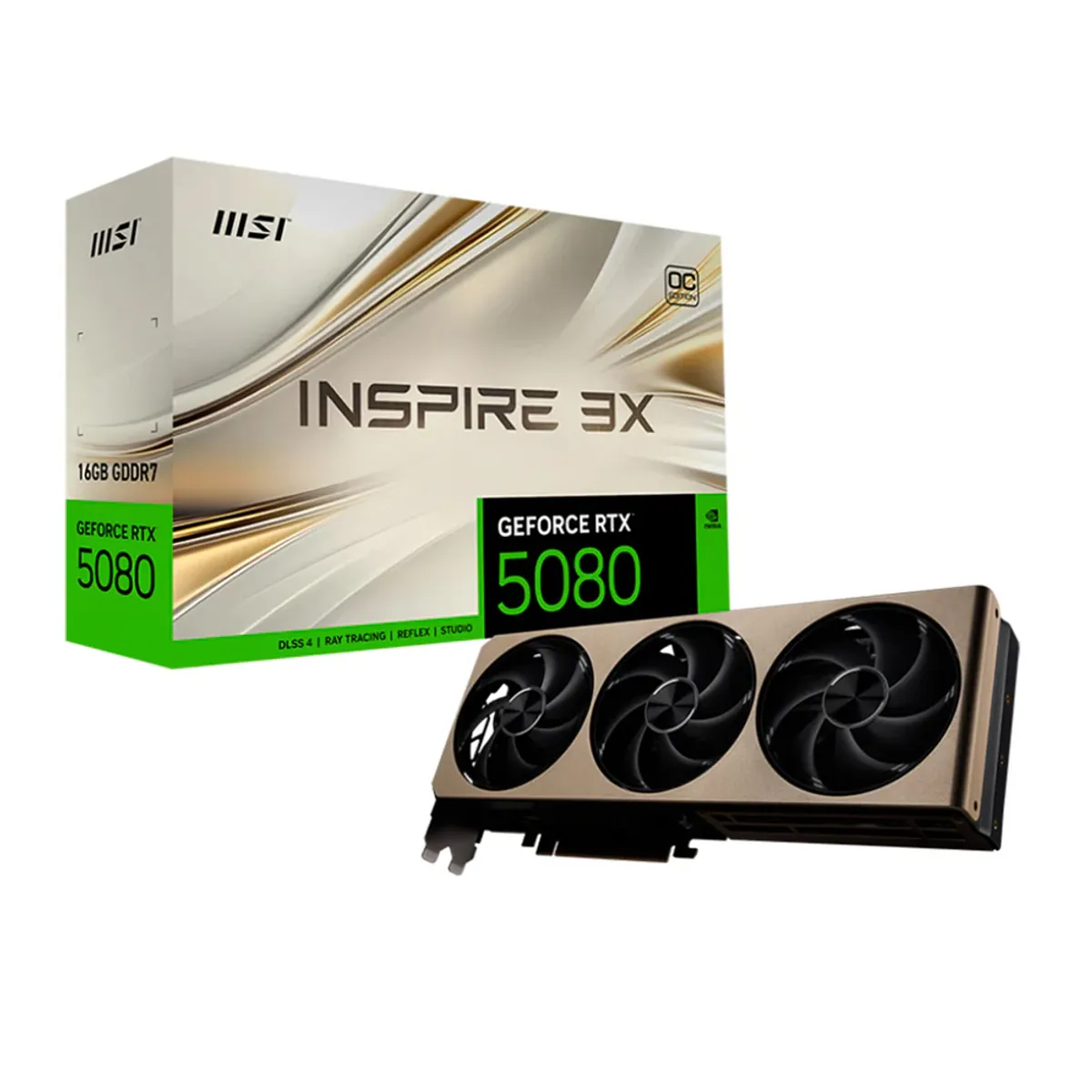 Msi - Msi Geforce Rtx 5080 16Gb Oc - Tarjeta Gráfica 256 Bit Para Rendimiento De Juego Superior