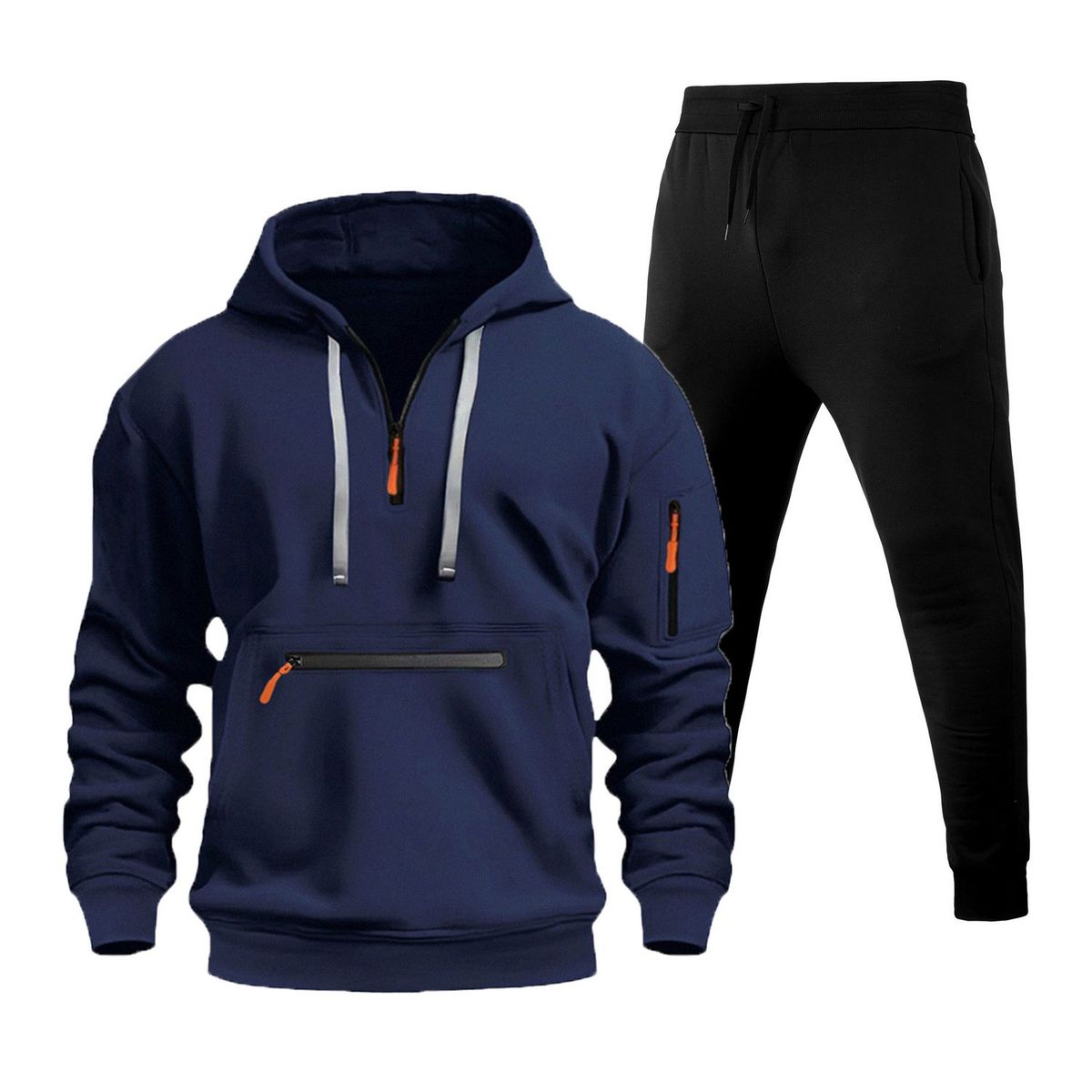 TIOZONEY - 2pcs Traje de invierno para hombres