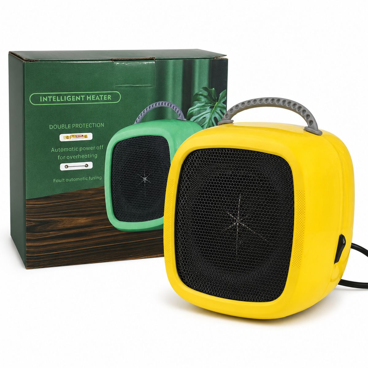 OEM - Mini Calefactor Portátil Inteligente Eléctrico 500W