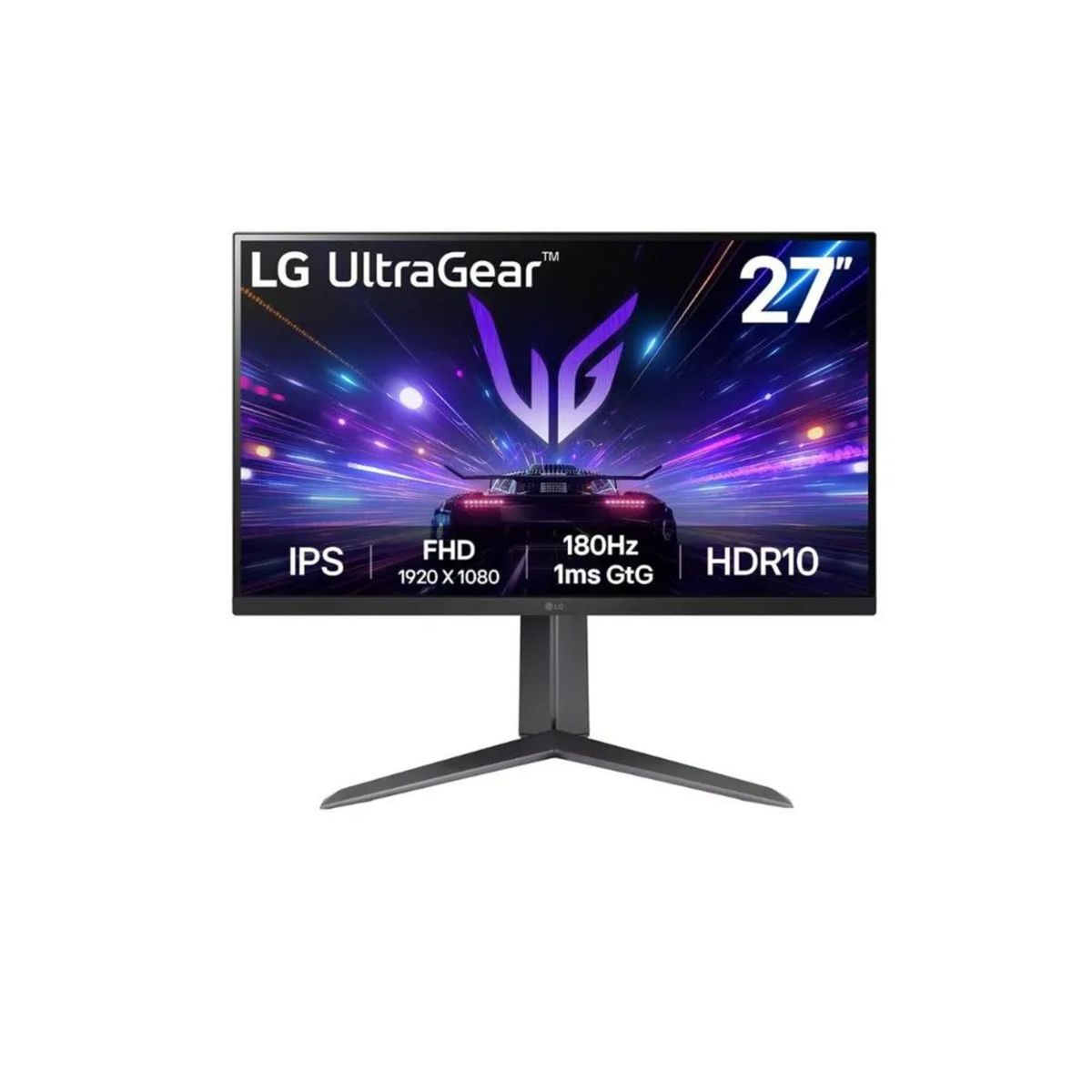 LG - Monitor Gaming LG UltraGear 27GS65F-B, 27″ IPS, FHD, 180Hz, 1ms, G-Sync