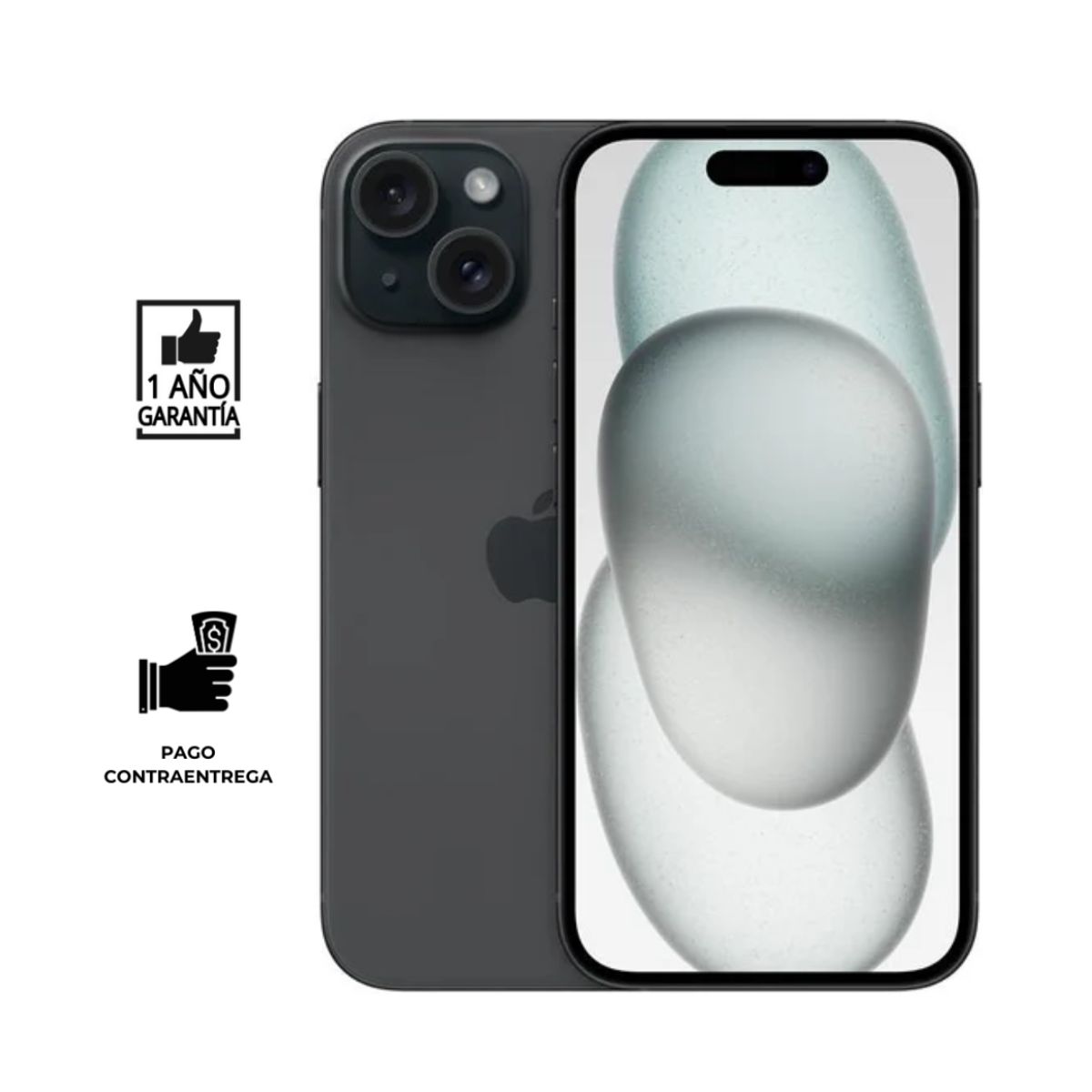 APPLE - iPhone 15 Plus 128 GB I Reacondicionado grado C I color: Negro
