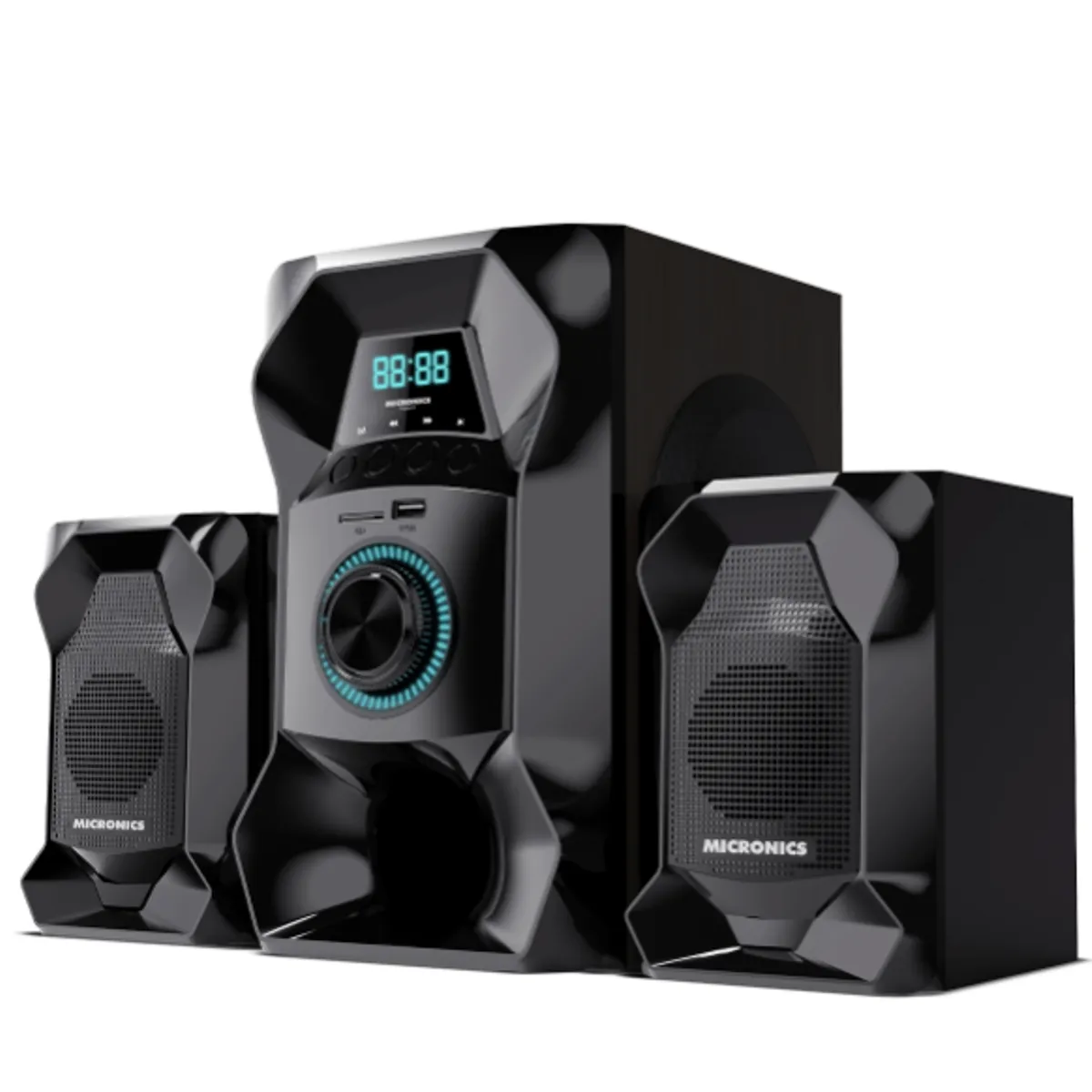 MICRONICS - Sistema De Audio FENIX MIC S7502 FM USB RC MICRONICS