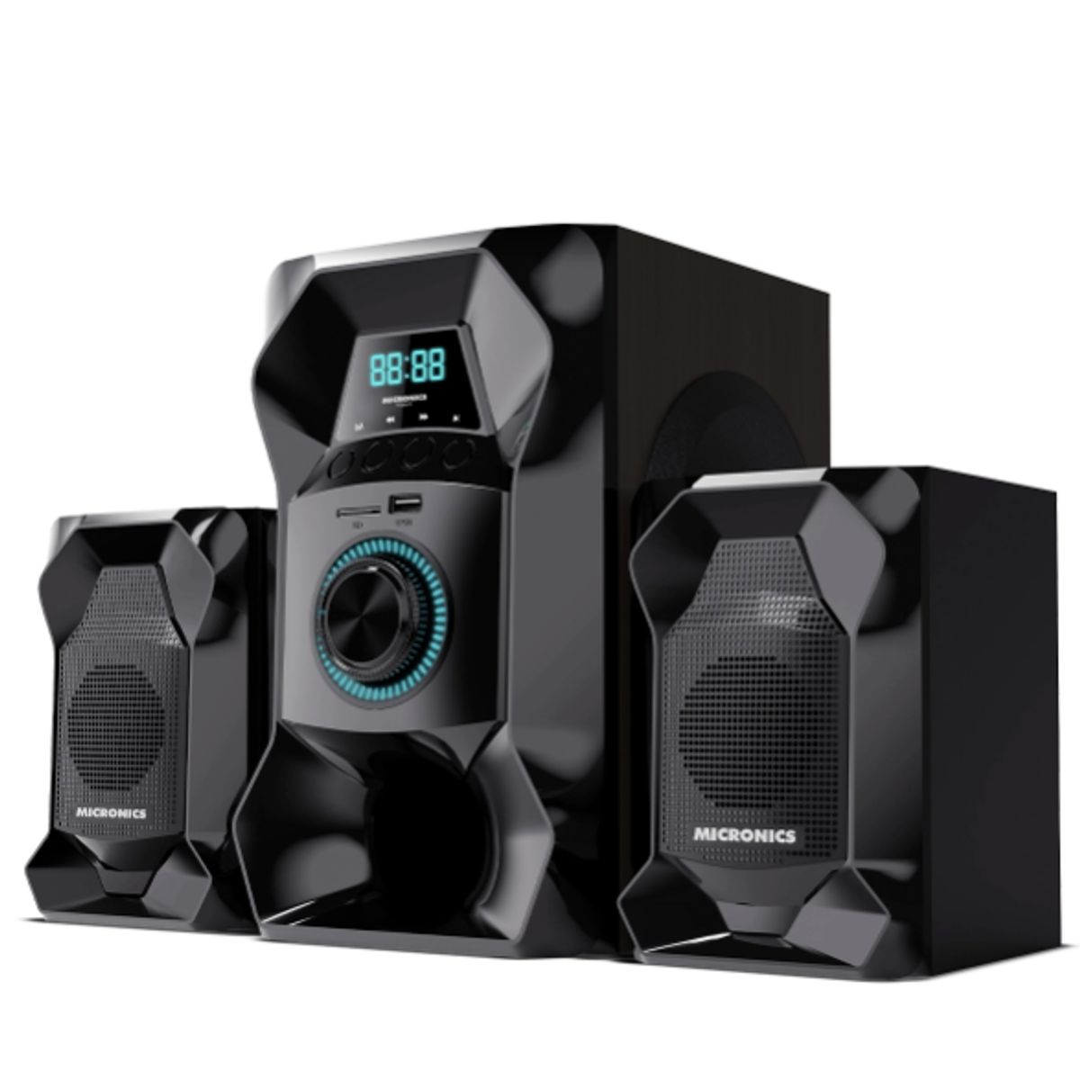 MICRONICS - Sistema De Audio FENIX MIC S7502 FM USB RC MICRONICS