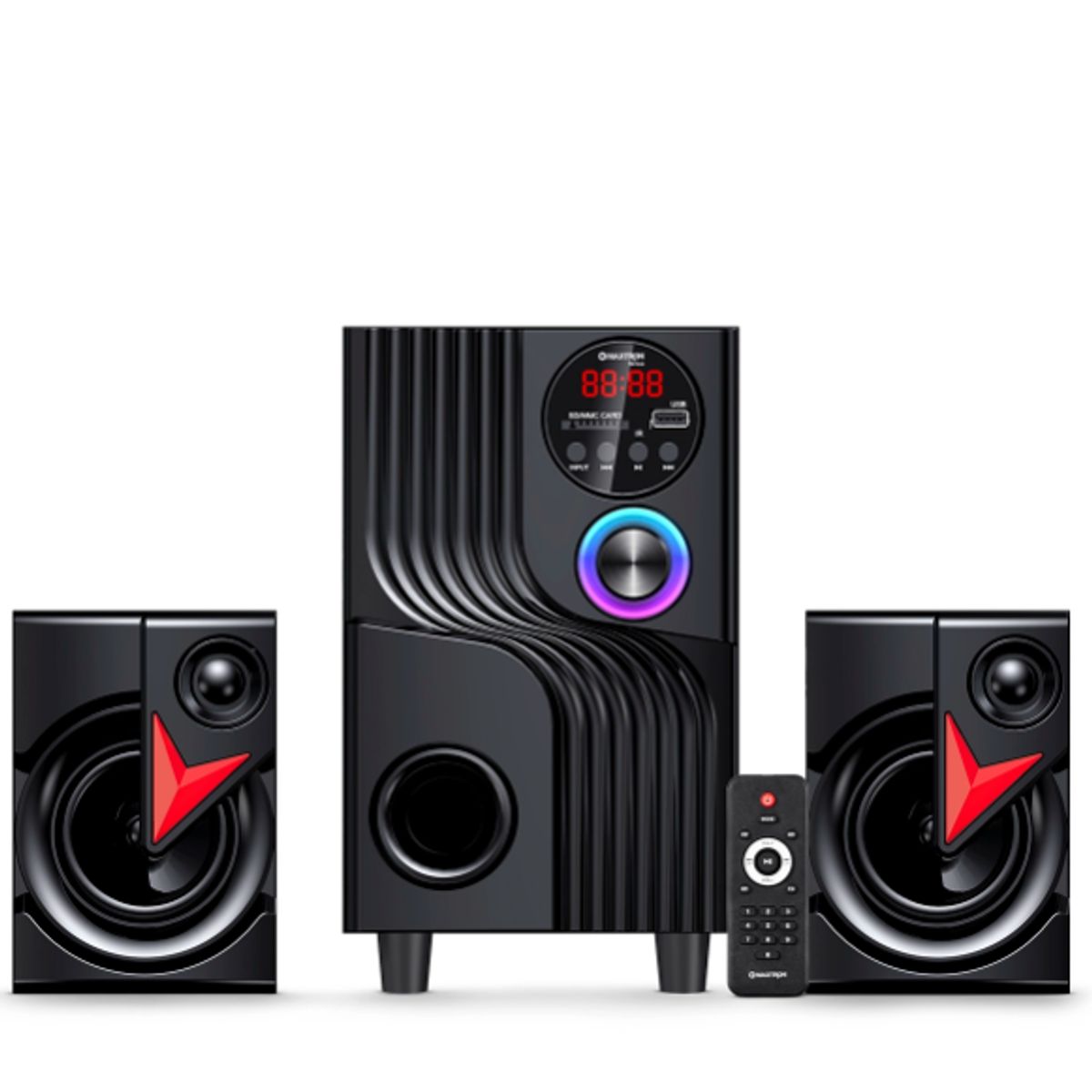 MAXTRON - Sistema De Audio SIRIUS MAX S201 FM USB RC MAXTRON