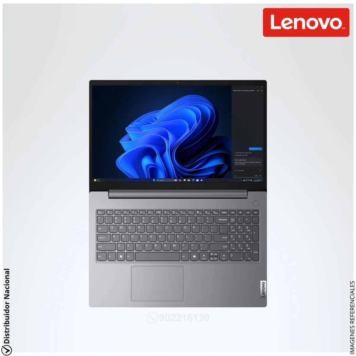 LENOVO - Laptop Notebook Lenovo V15 G5 IRL 15.6 FHD 60Hz Intel® Core™ i5-13420H 16GB RAM 512GB SSD 83GW005JLD