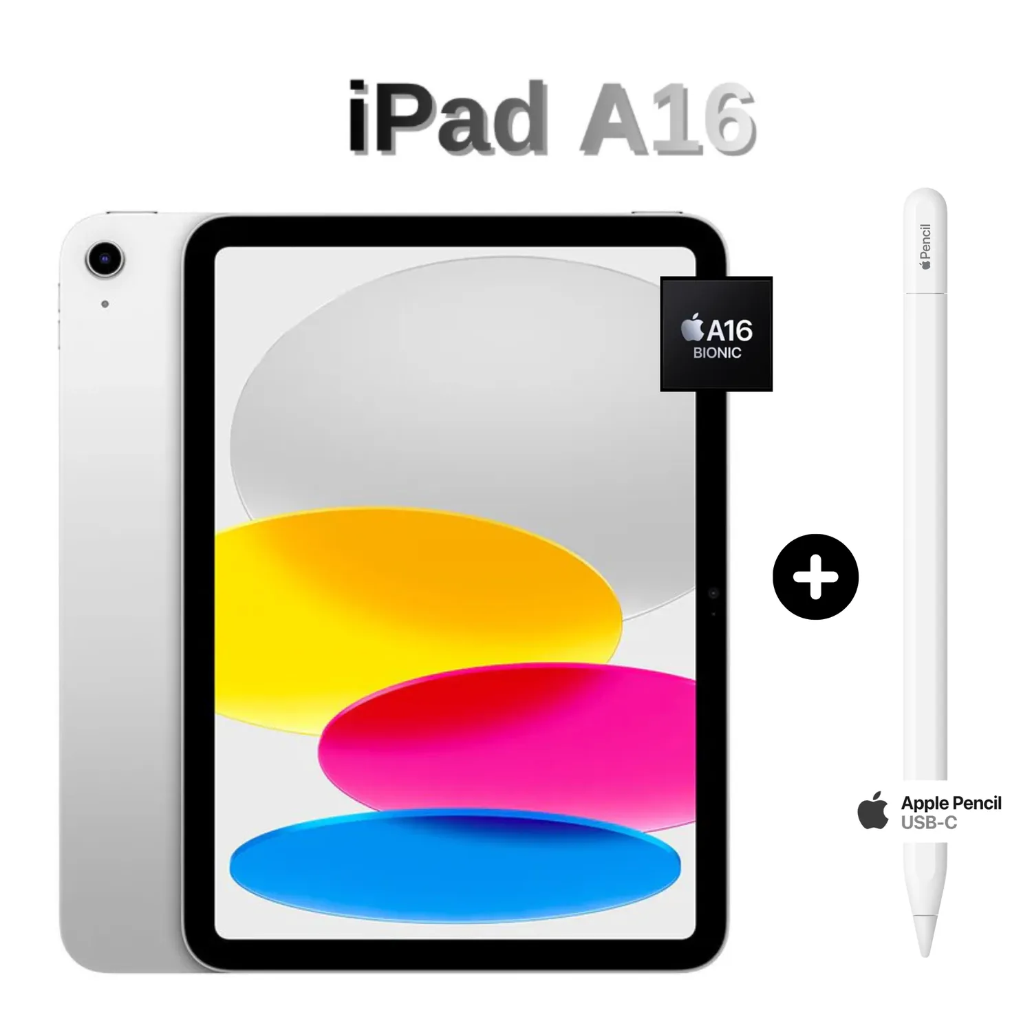 【新品】iPad（A16）Wi-Fi＆Apple Pencil（USB-C） IPAD CHIP A16 11 128GB WIFI - SILVER + APPLE PENCIL USB-C APPLE