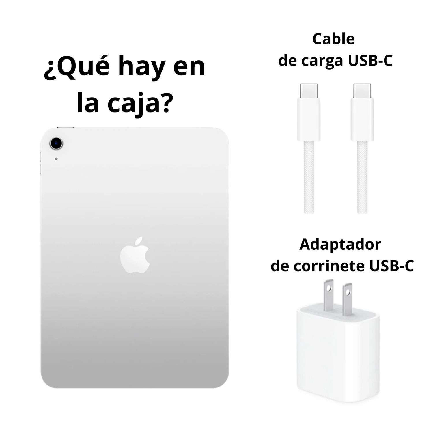 IPAD CHIP A16 11 128GB WIFI - SILVER + APPLE PENCIL USB-C APPLE