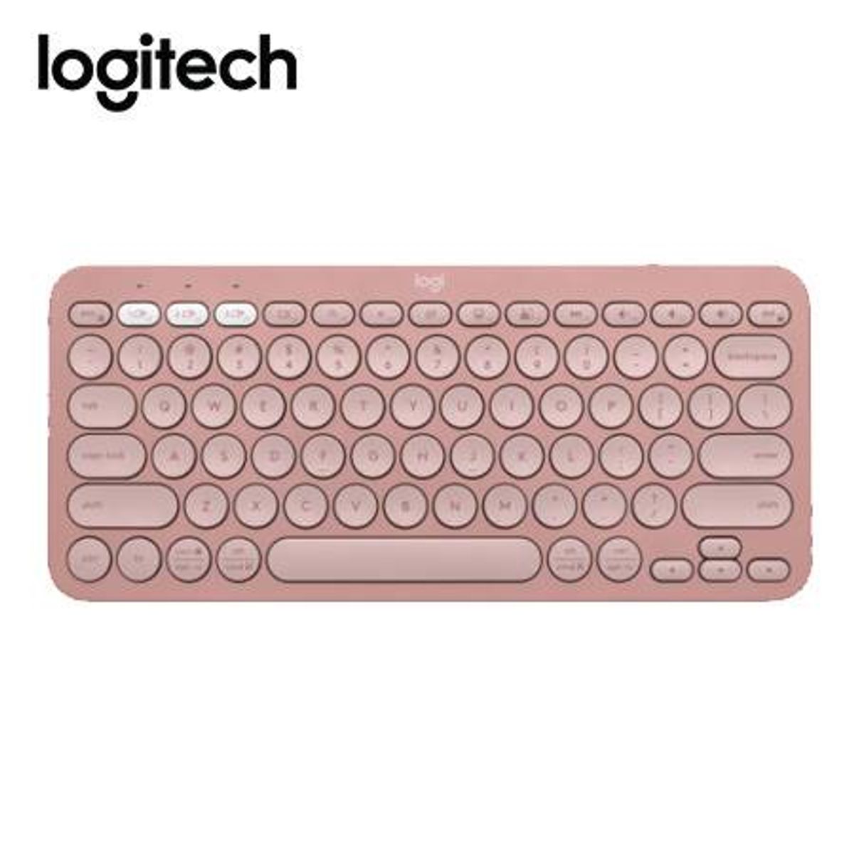 LOGITECH - TECLADO LOGITECH PEBBLE 2 K380S BLUETOOTH/WIRELESS SP ROSE
