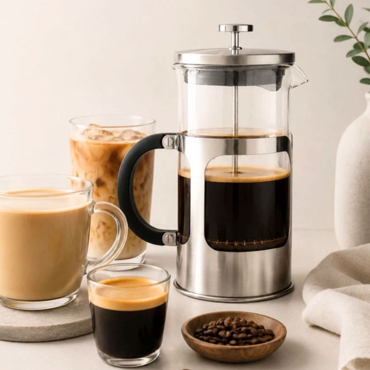 GENERICO - Cafetera prensa francesa  850 cc