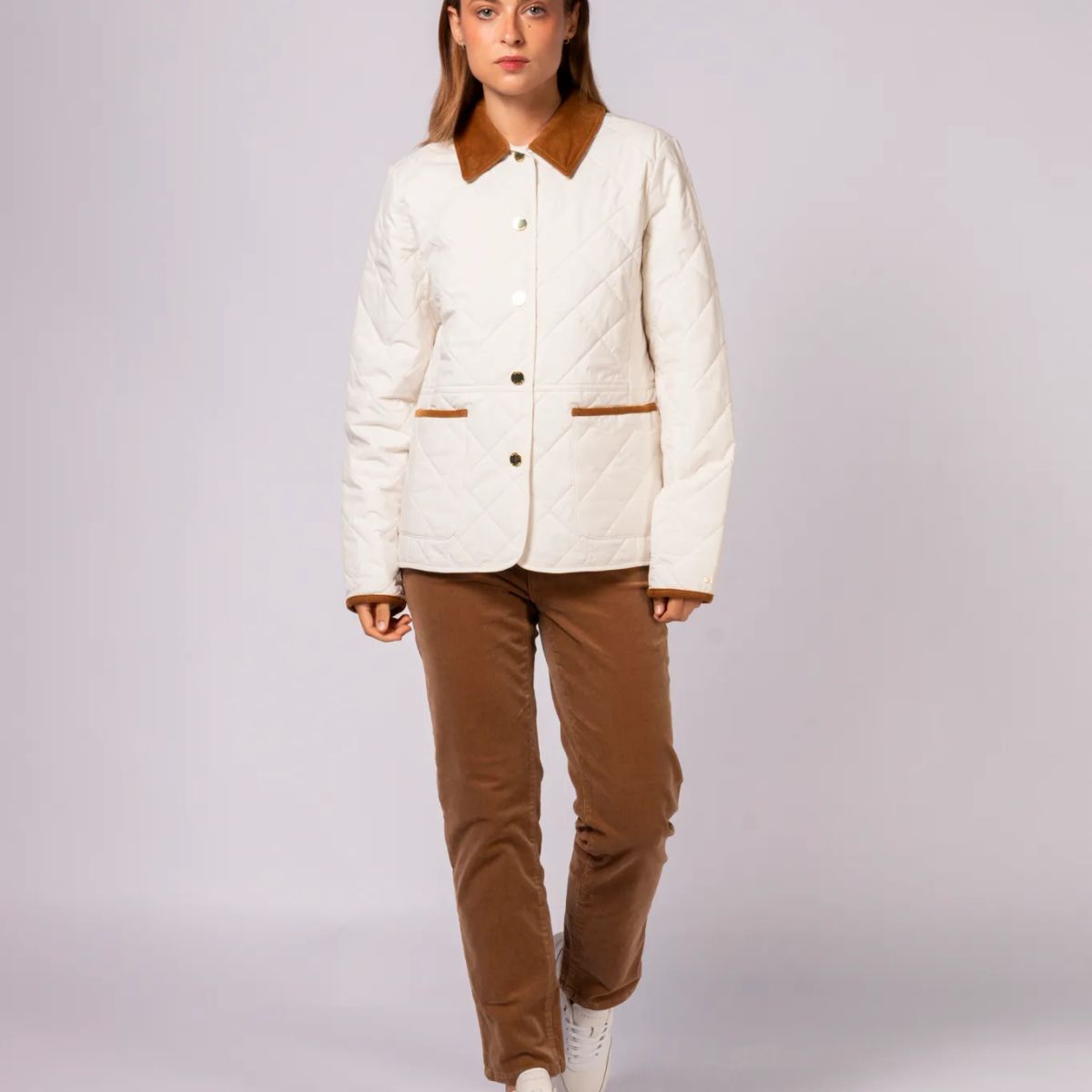 TOMMY HILFIGER - CASACA W QUILTED JACKET