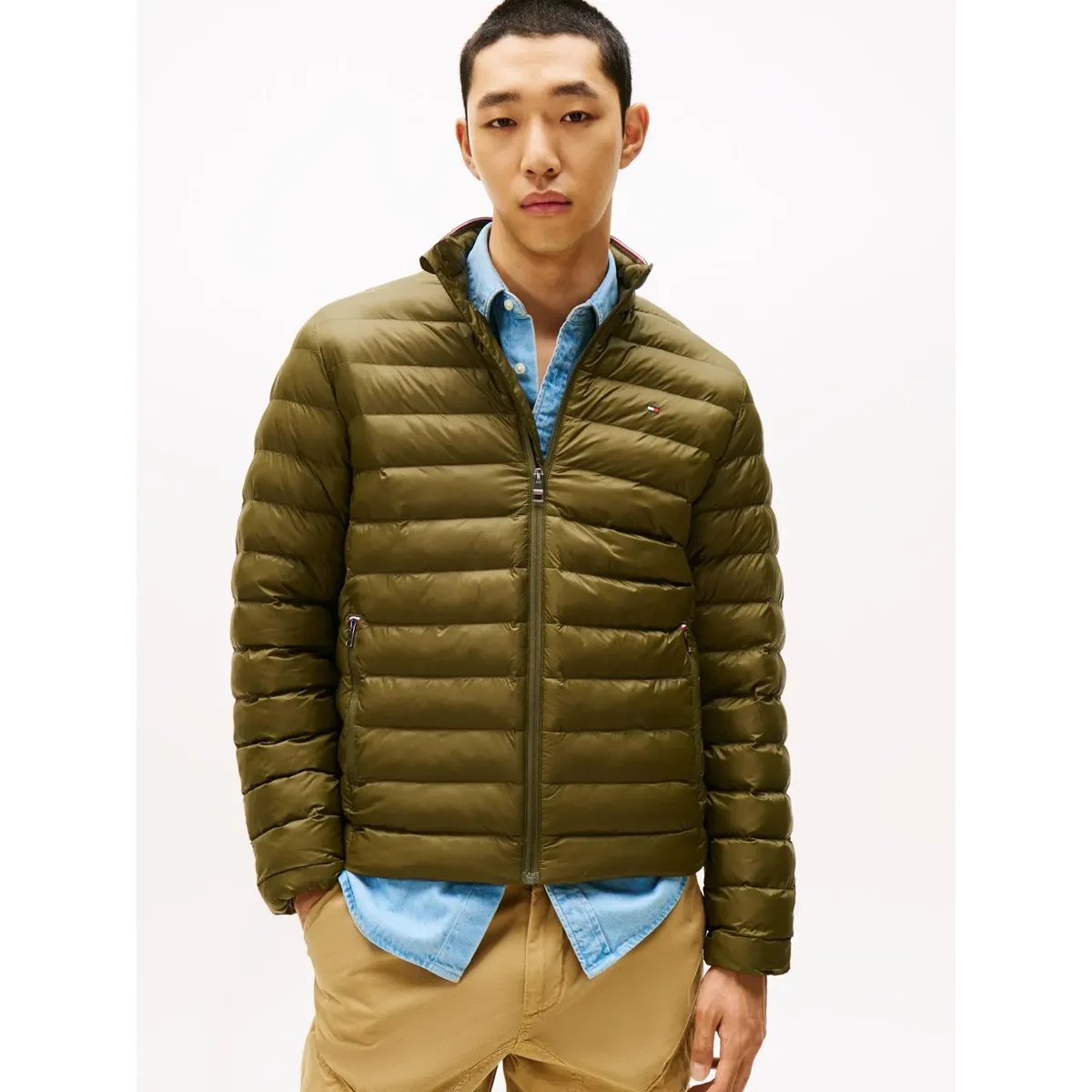 TOMMY HILFIGER - CASACA PACKABLE RECYCLED JACKET TH