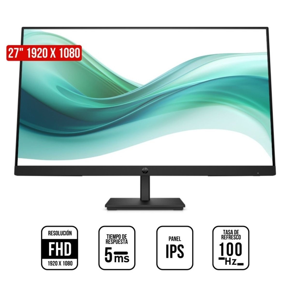 HP - Monitor HP 27 Serie 3 Pro 327pf WLED IPS 100Hz 5ms