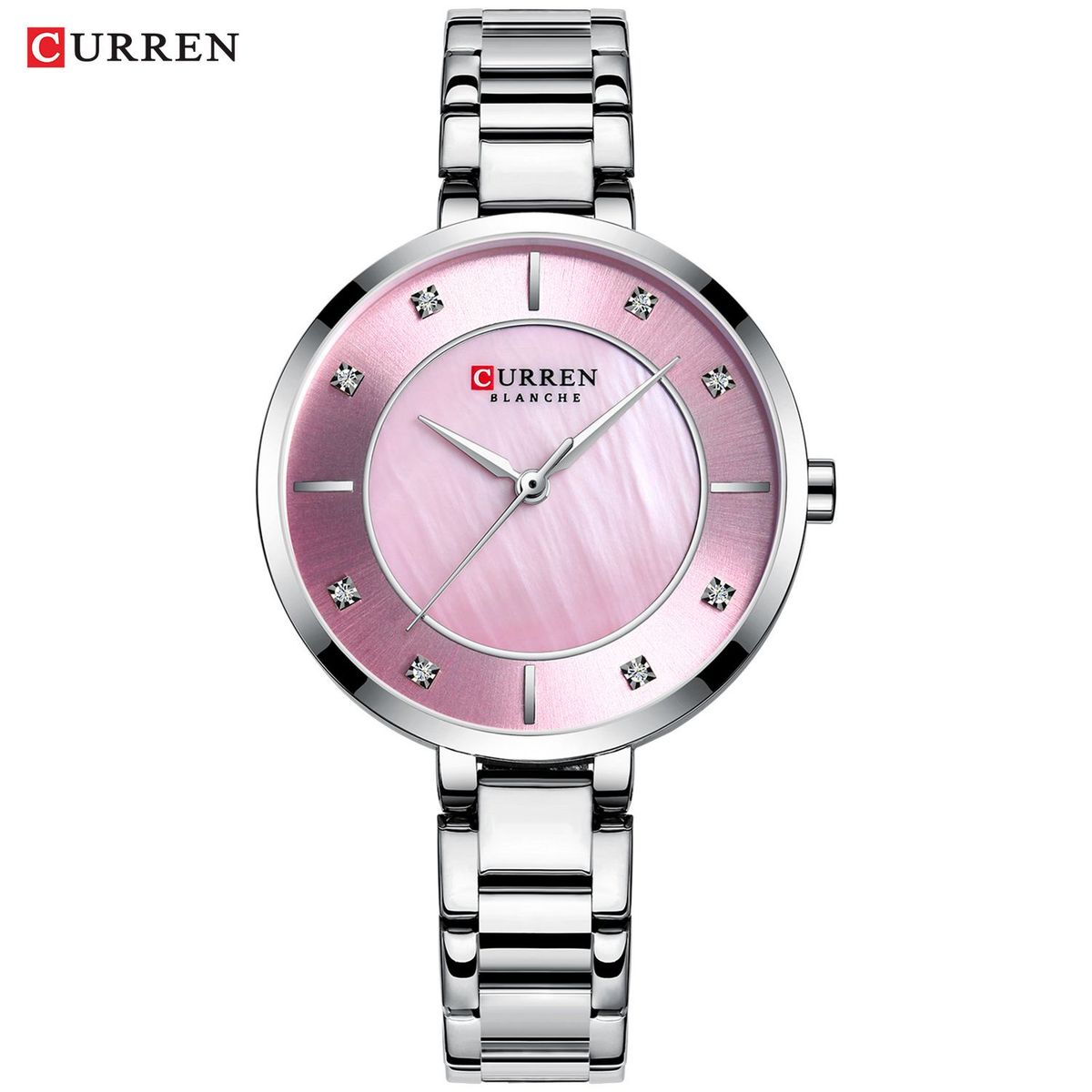 TIOZONEY - Reloj Curren Hombre - Plata
