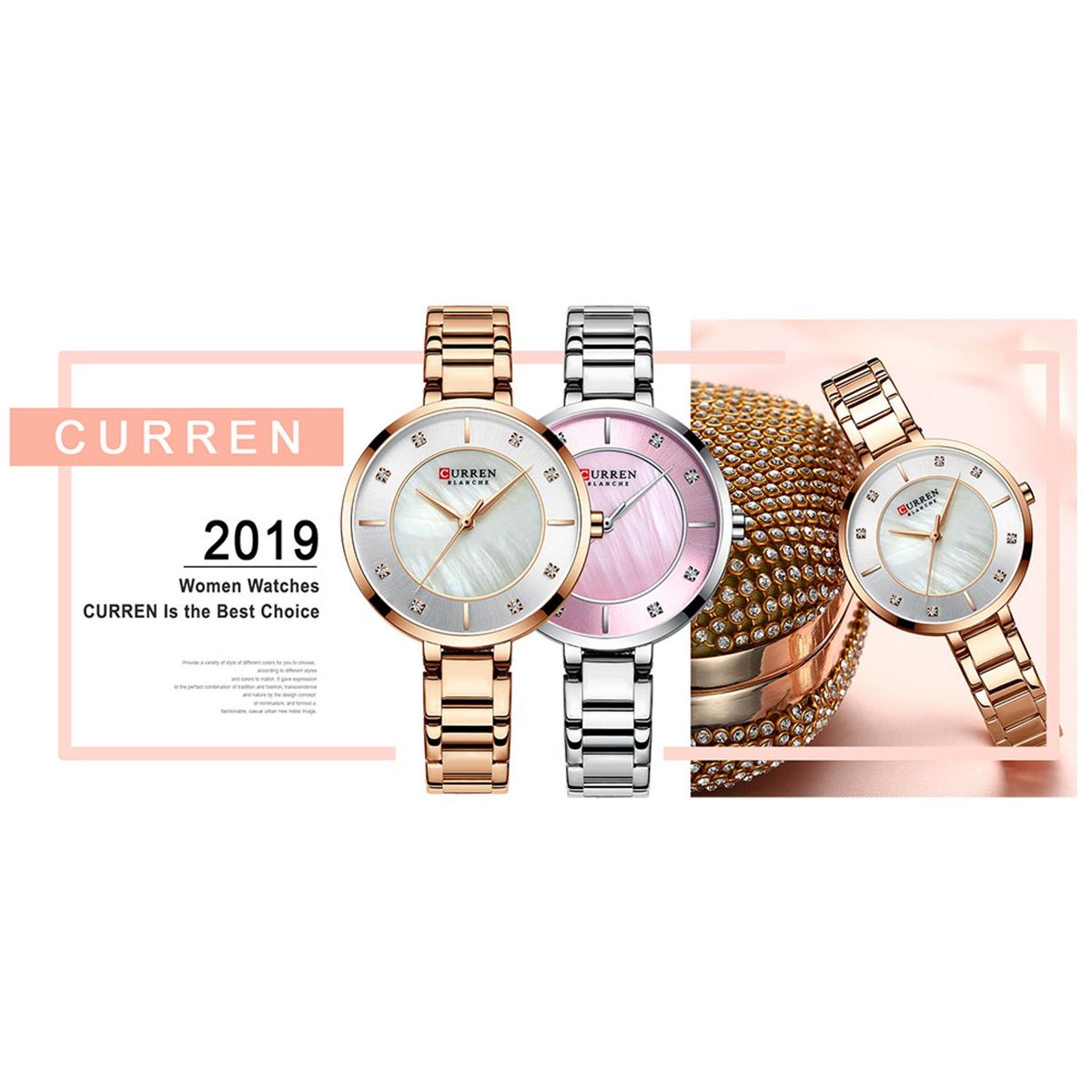 TIOZONEY - Reloj Curren Hombre - Plata