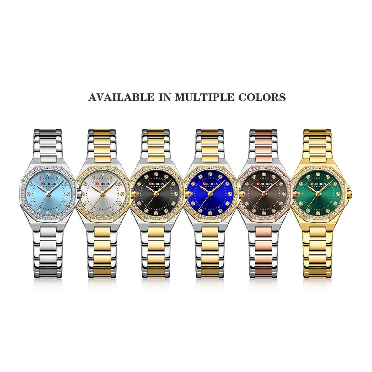 TIOZONEY - Reloj Curren Mujer - Plata