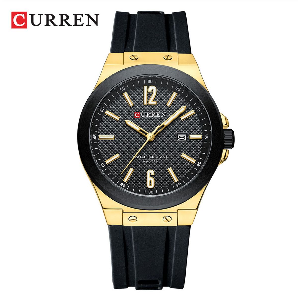 TIOZONEY - Reloj Curren Hombre - Negro