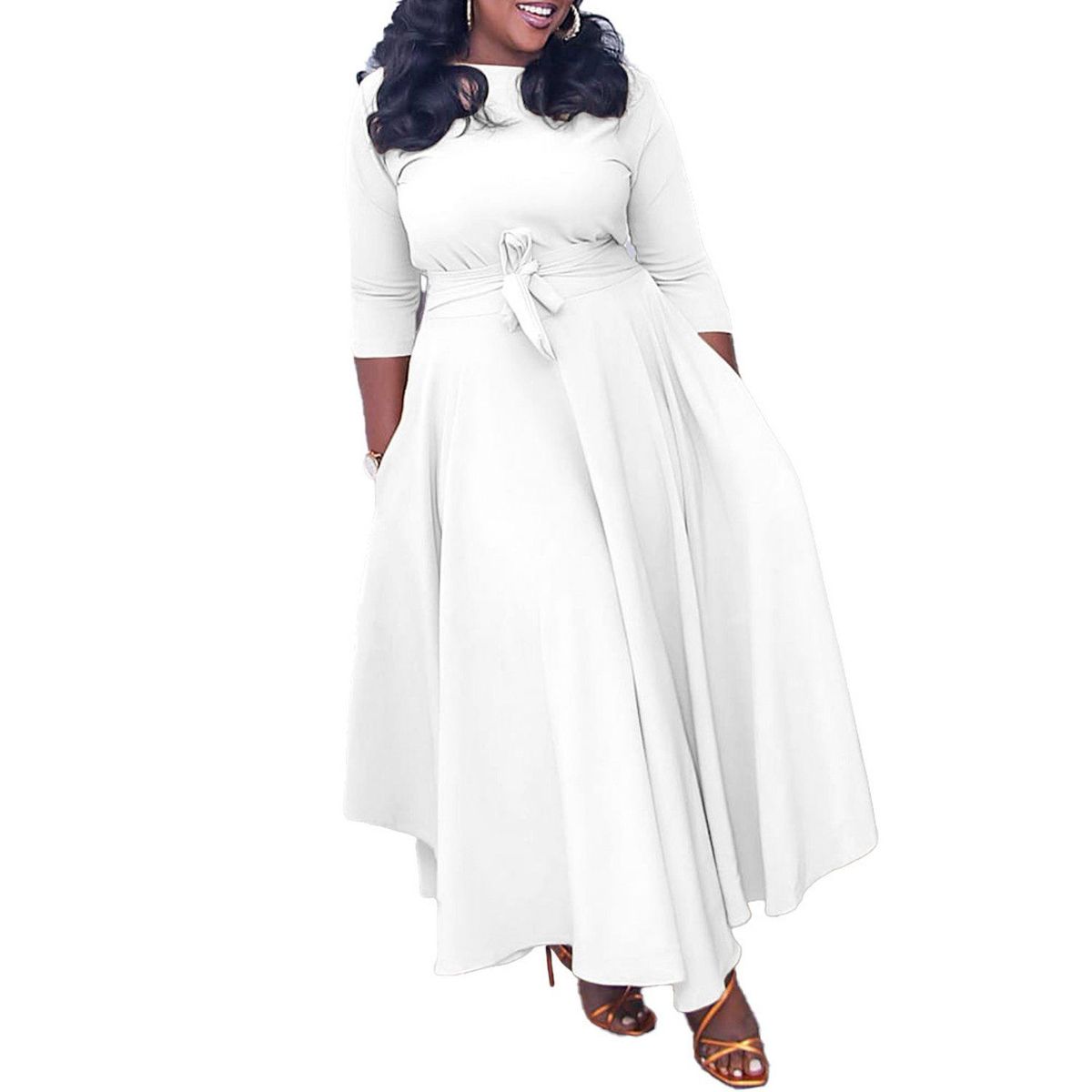 TIOZONEY - Vestido suelto para mujer