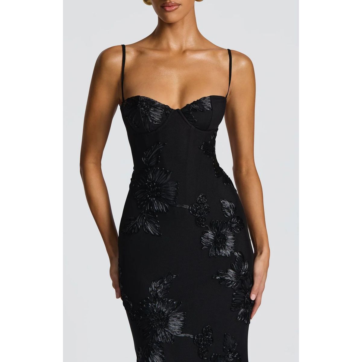TIOZONEY - Vestido de fiesta Mujer - Negro