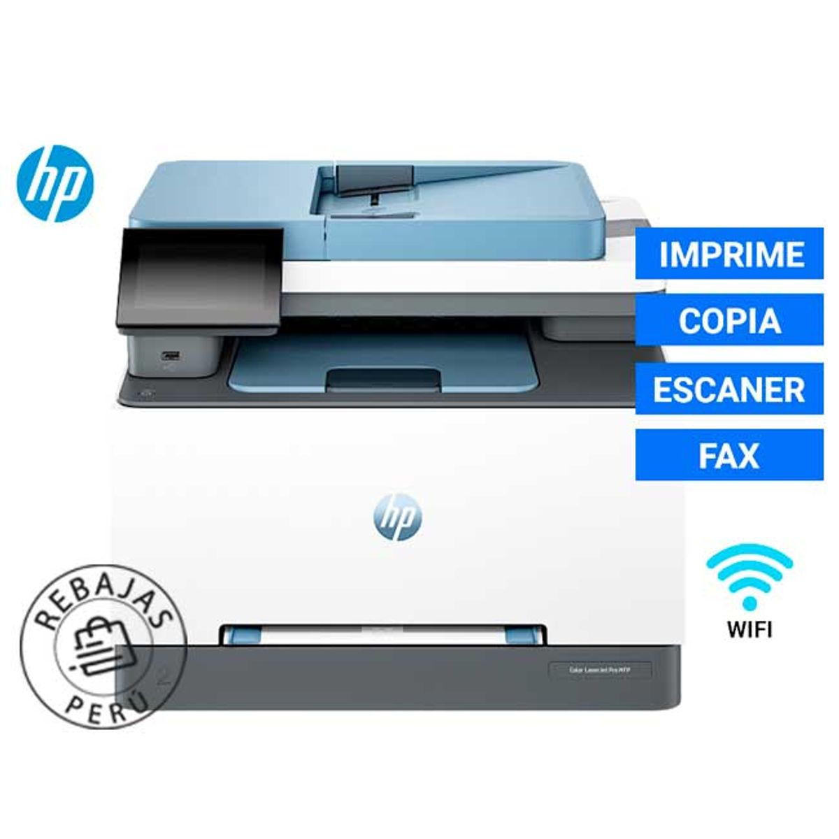HP - Impresora Laserjet Pro 3303fdw Hp Color Wi-fi Usb A4 Dúplex