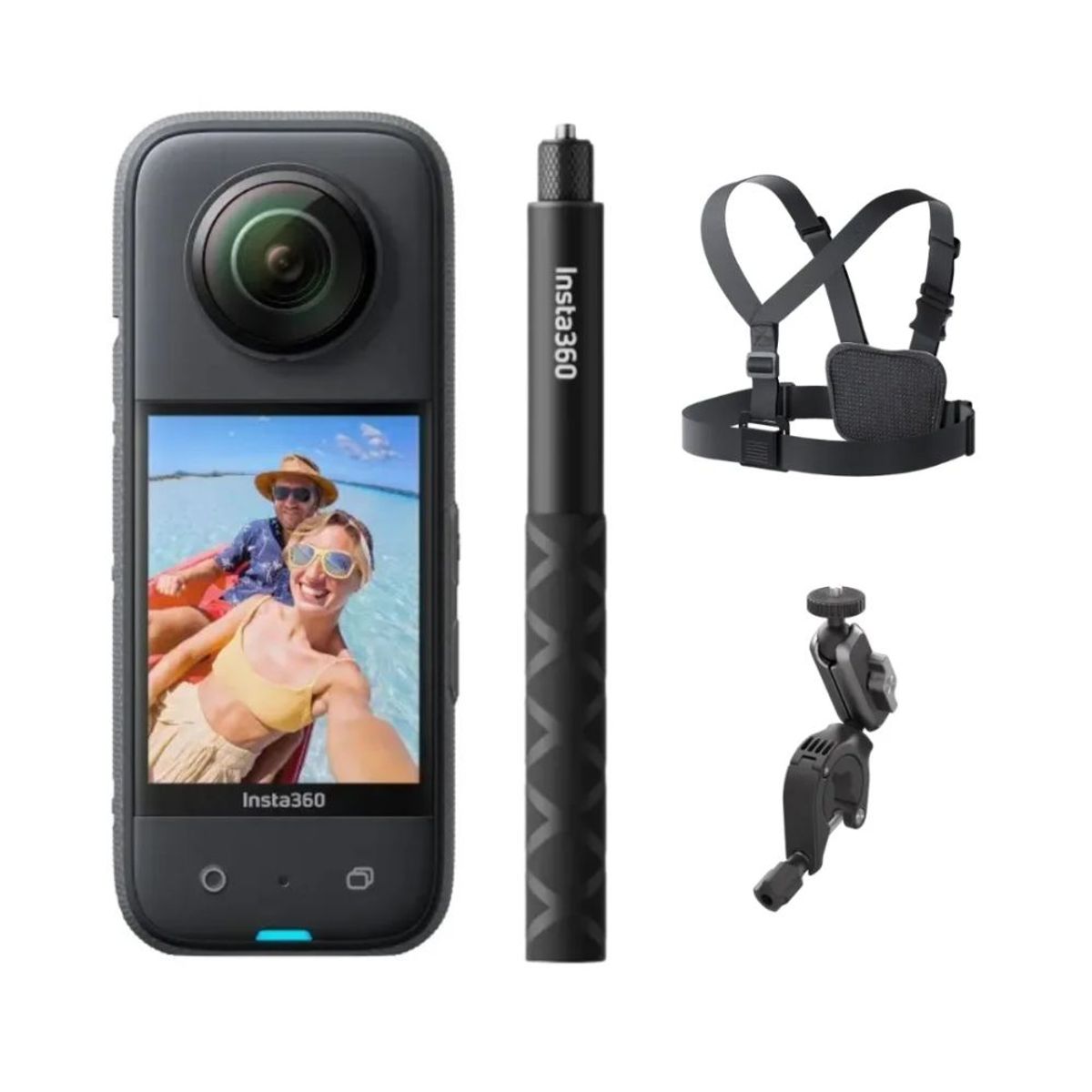 Insta360 - Cámara Insta360 X3 Pack Ciclista
