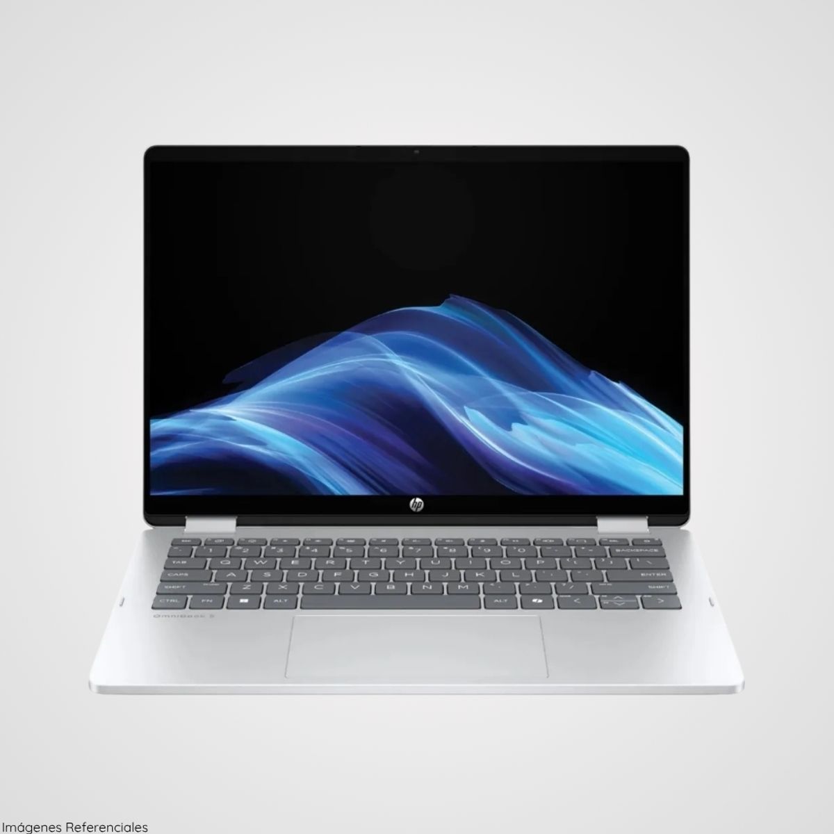 HP - Laptop HP OmniBook 5 Flip 14-FP0023DX Intel Core 7 150U 16GB RAM 512GB SSD 14"  2K Táctil - Plateado